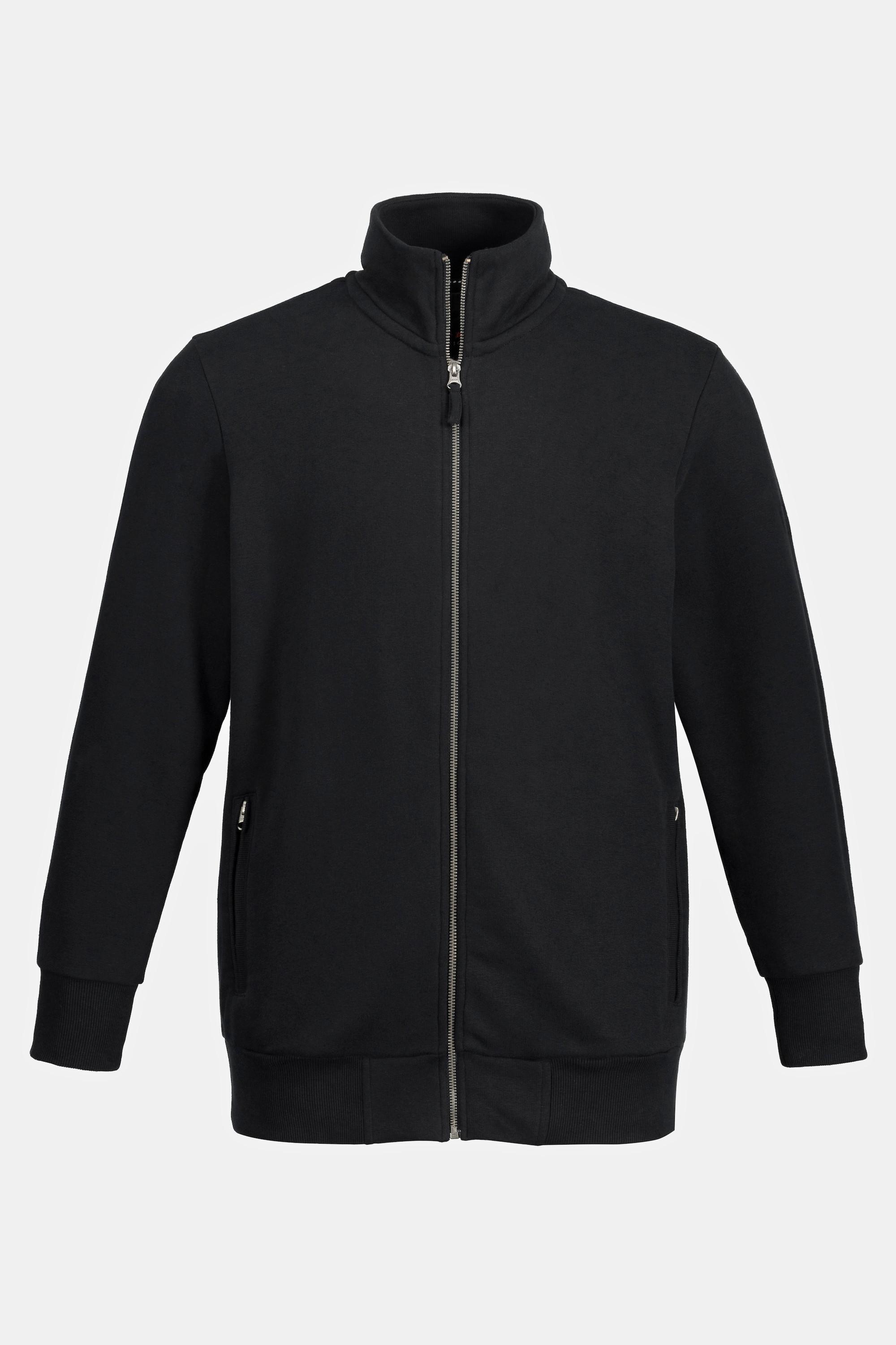 JP1880 Sweatjacke, Stehkragen