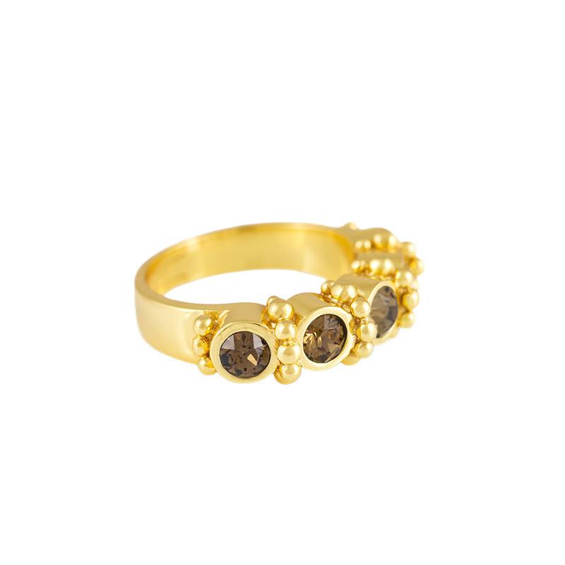 Steinkult Ring mit Steinen