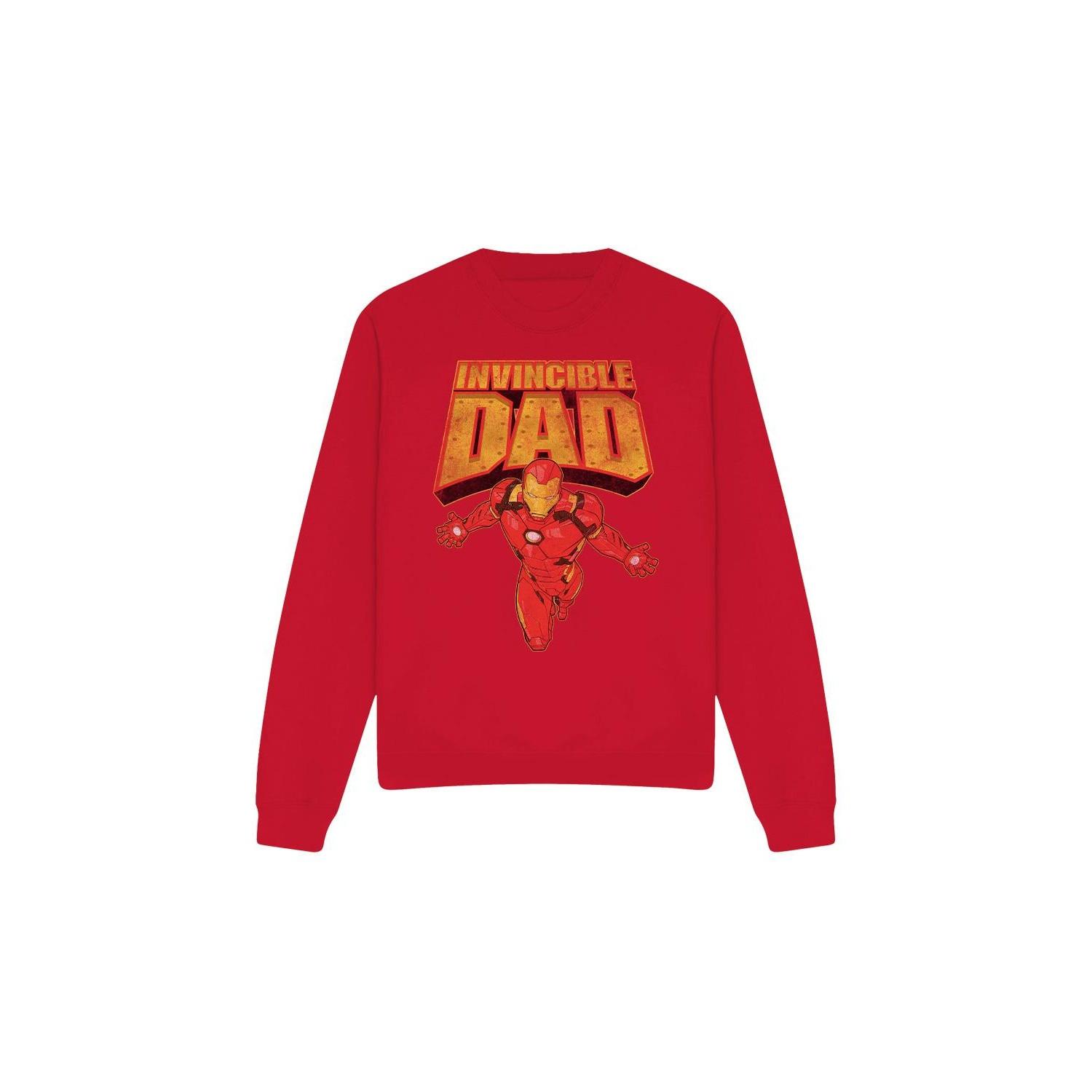 Iron Man Invincible Dad Sweatshirt  Vatertag