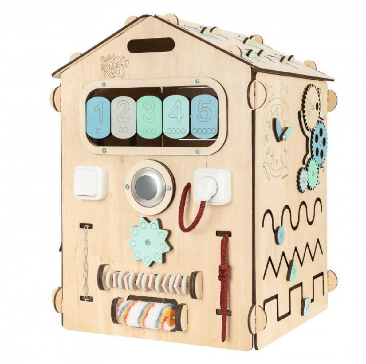 Montessori Busy House Minze - Activity Board Montessori® by Busy Kids