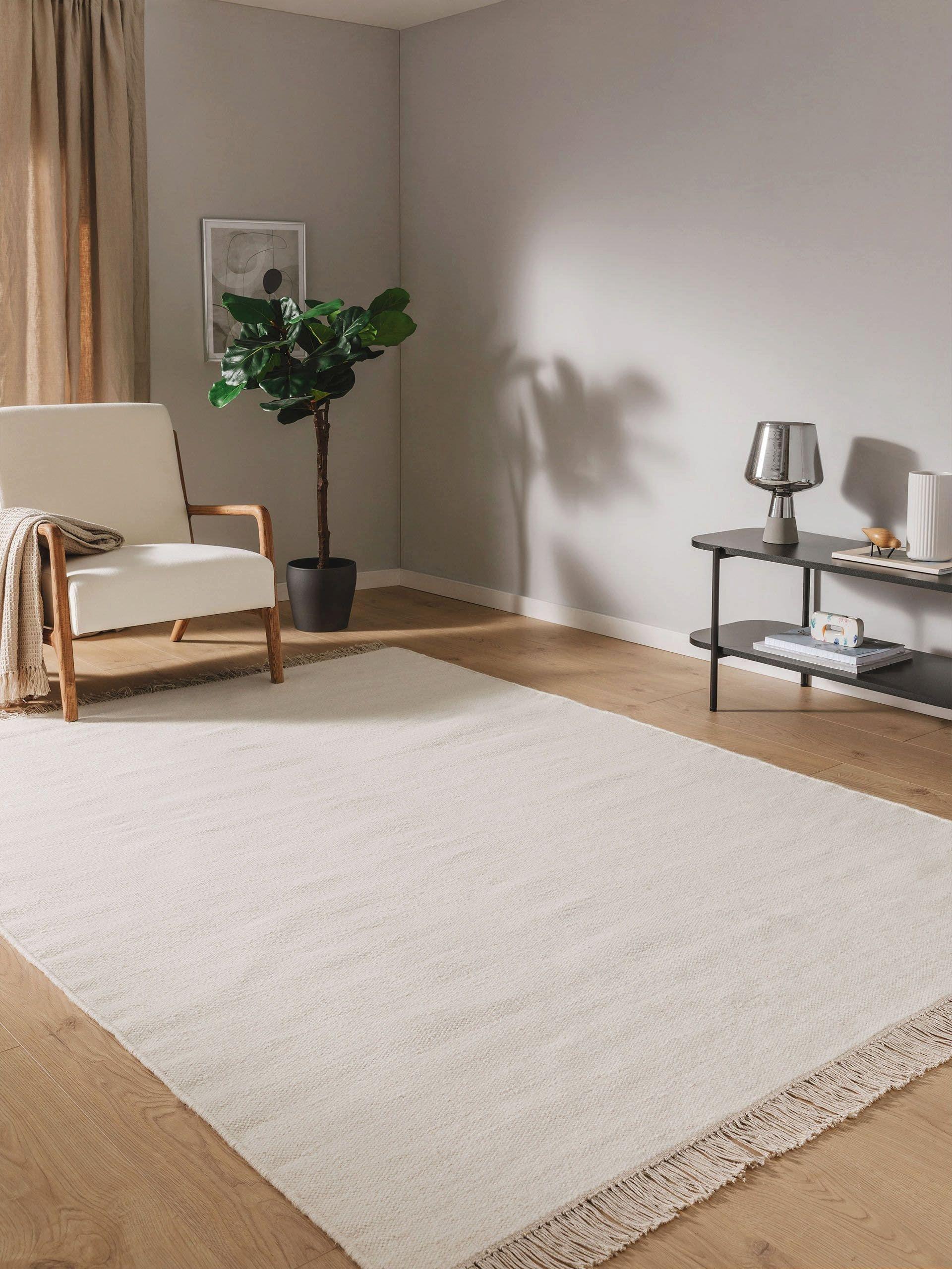 Benuta Wollteppich Liv Cream