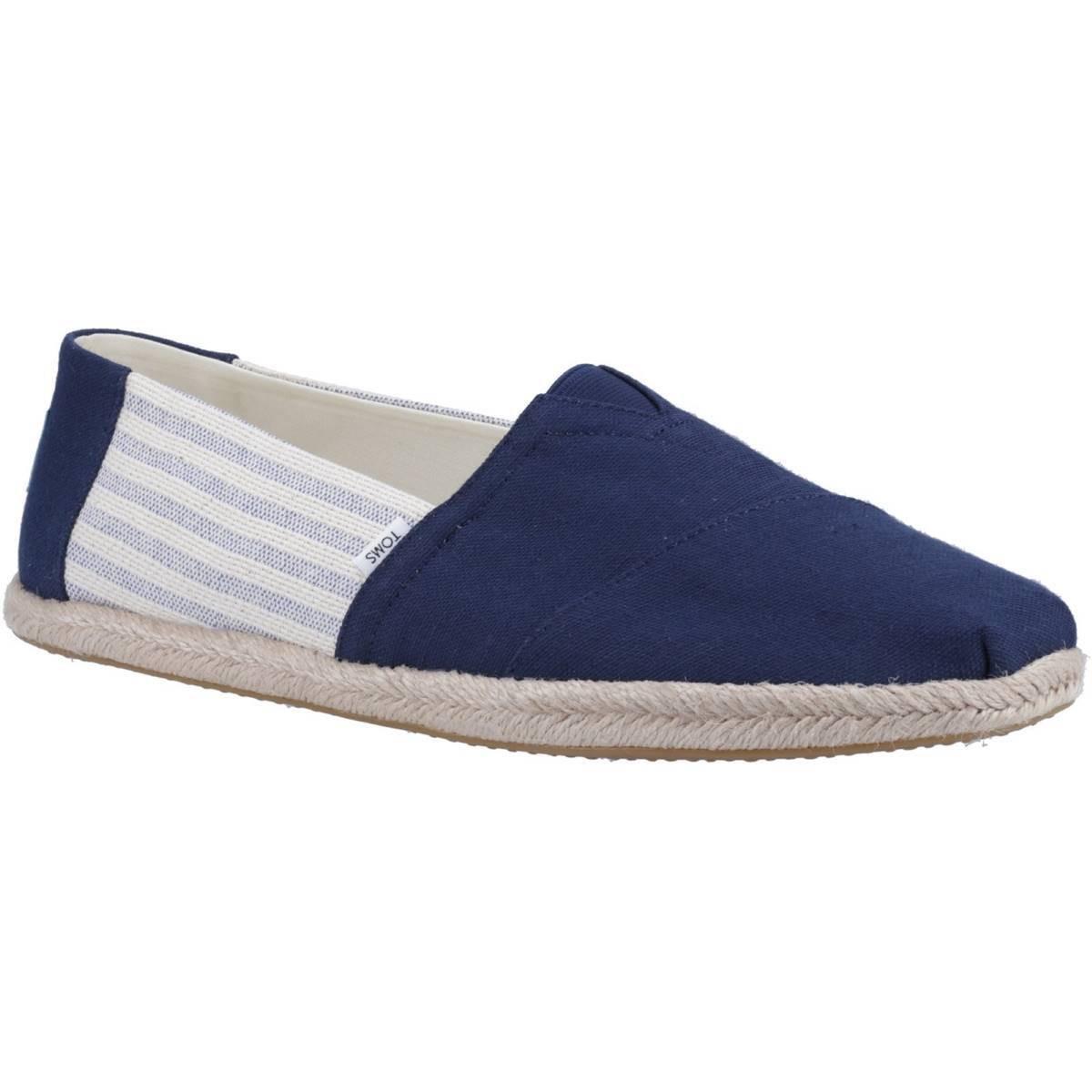TOMS gestreifte espadrilles alpargata rope