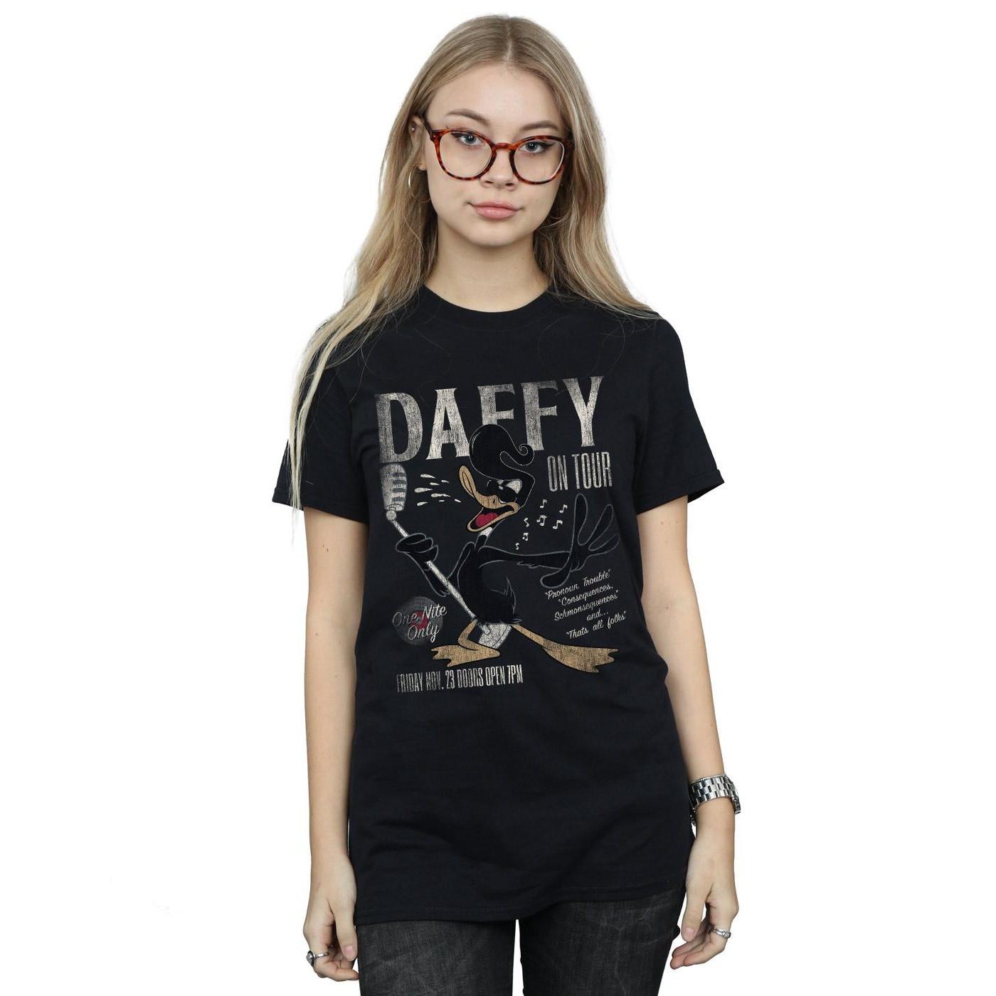LOONEY TUNES Daffy Duck On Tour T-Shirt