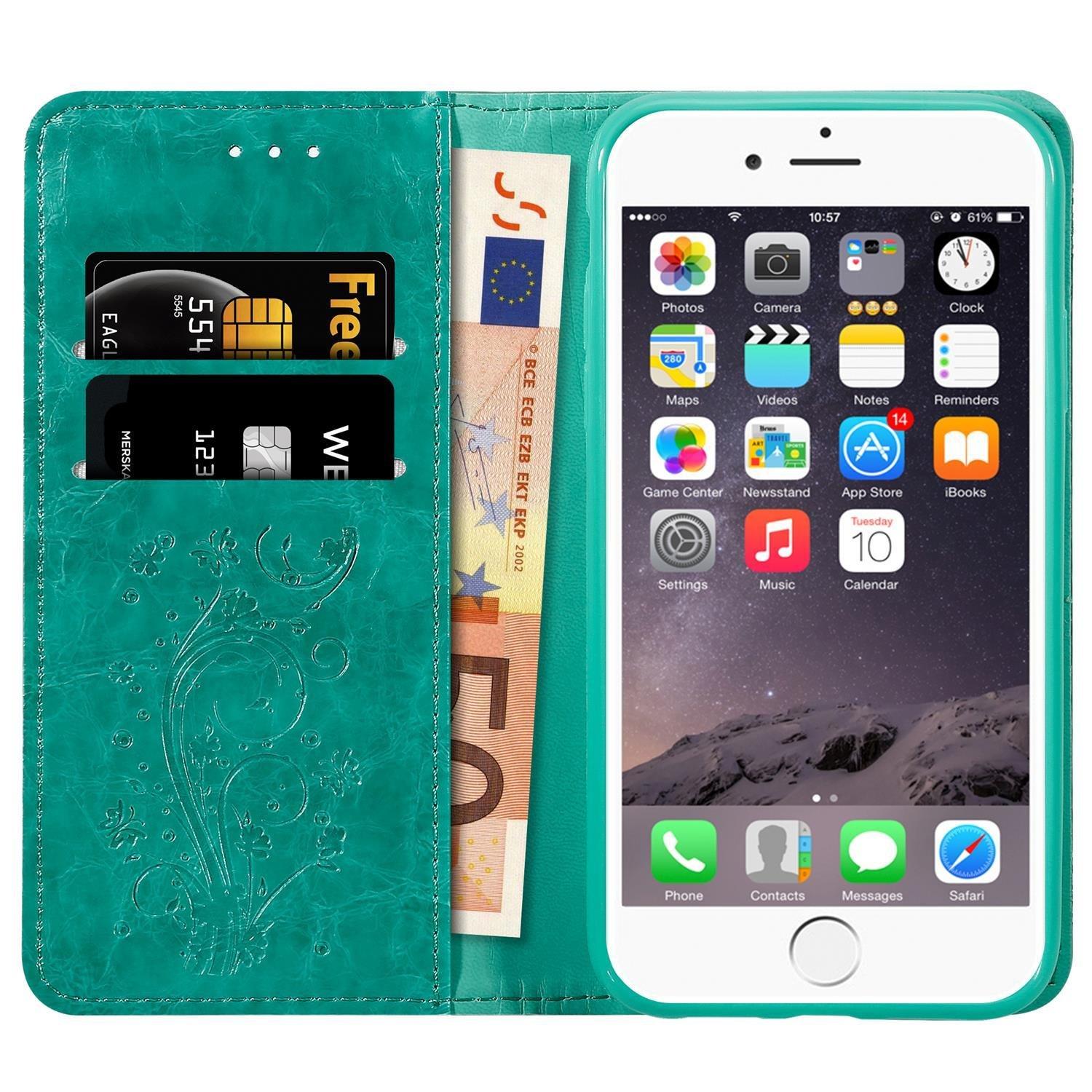 Cadorabo Hülle für Apple iPhone 6 PLUS 6S PLUS mit Ornamenten