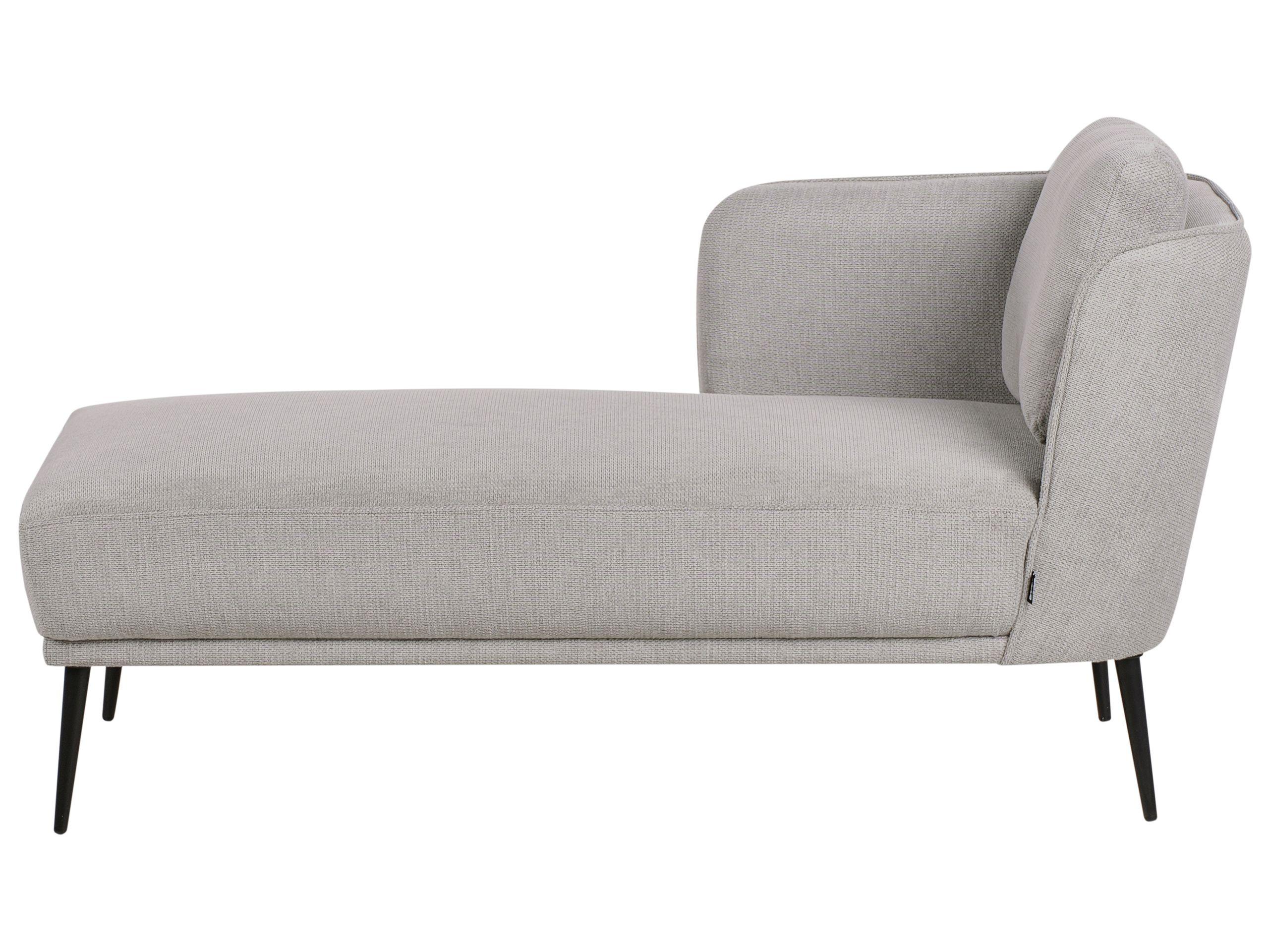 Beliani Rechtsseitige Chaiselounge aus Polyester Retro ARTHEZE