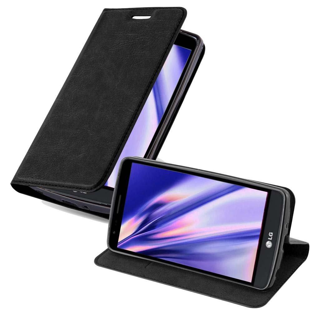 Cadorabo Cadorabo Hülle kompatibel mit LG G3 STYLUS - Schutzhülle mit Magnetverschluss, Standfunktion und Kartenfach