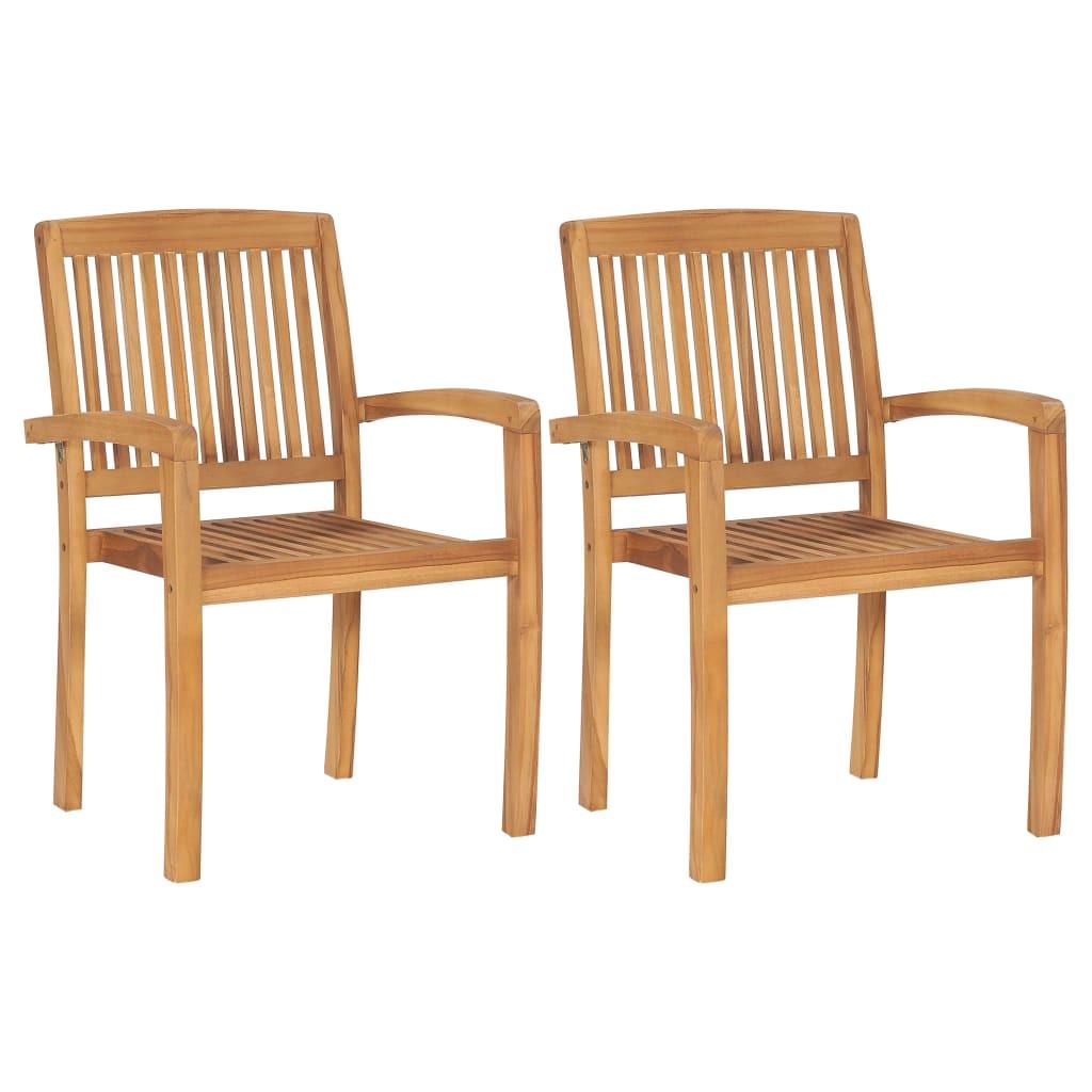 VidaXL Gartenstuhl teak