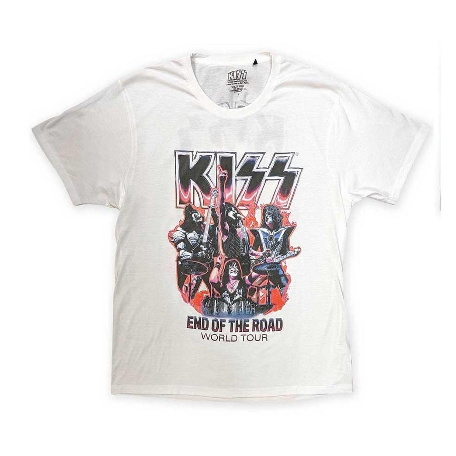 KISS End Of The Road Band Playing T-Shirt