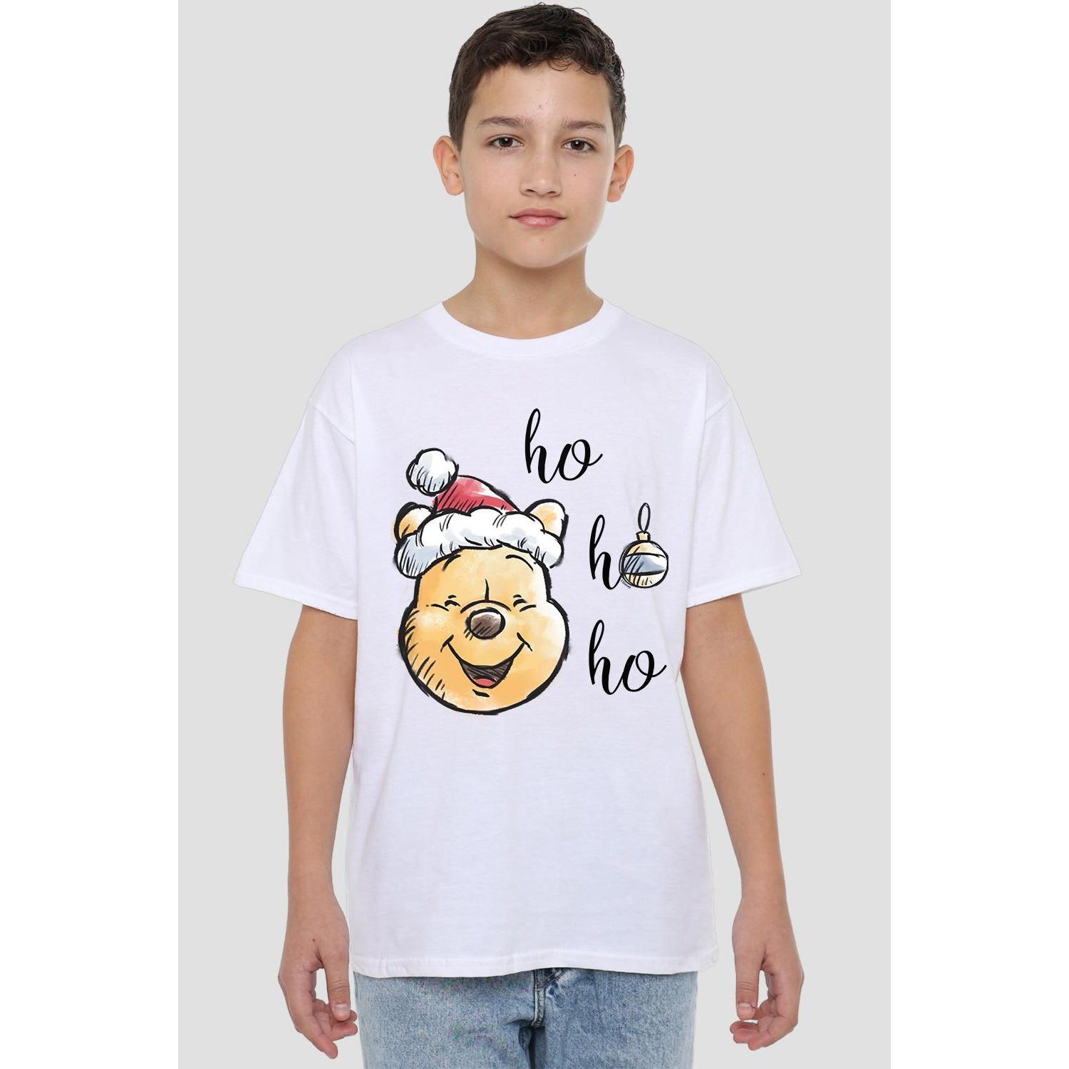 Winnie the Pooh Ho Ho Ho, Merry Christmas TShirt