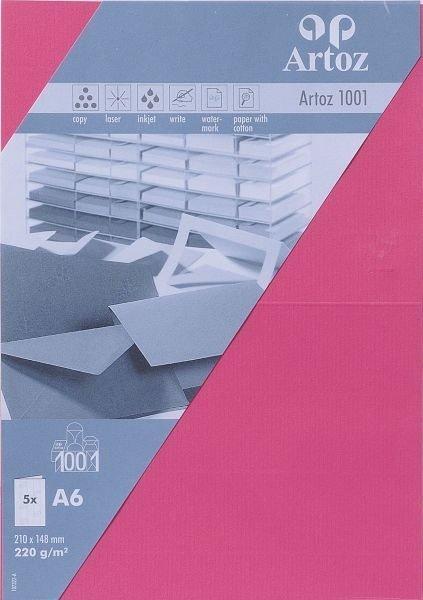Artoz ARTOZ Karten 1001 A6, 5 Blatt