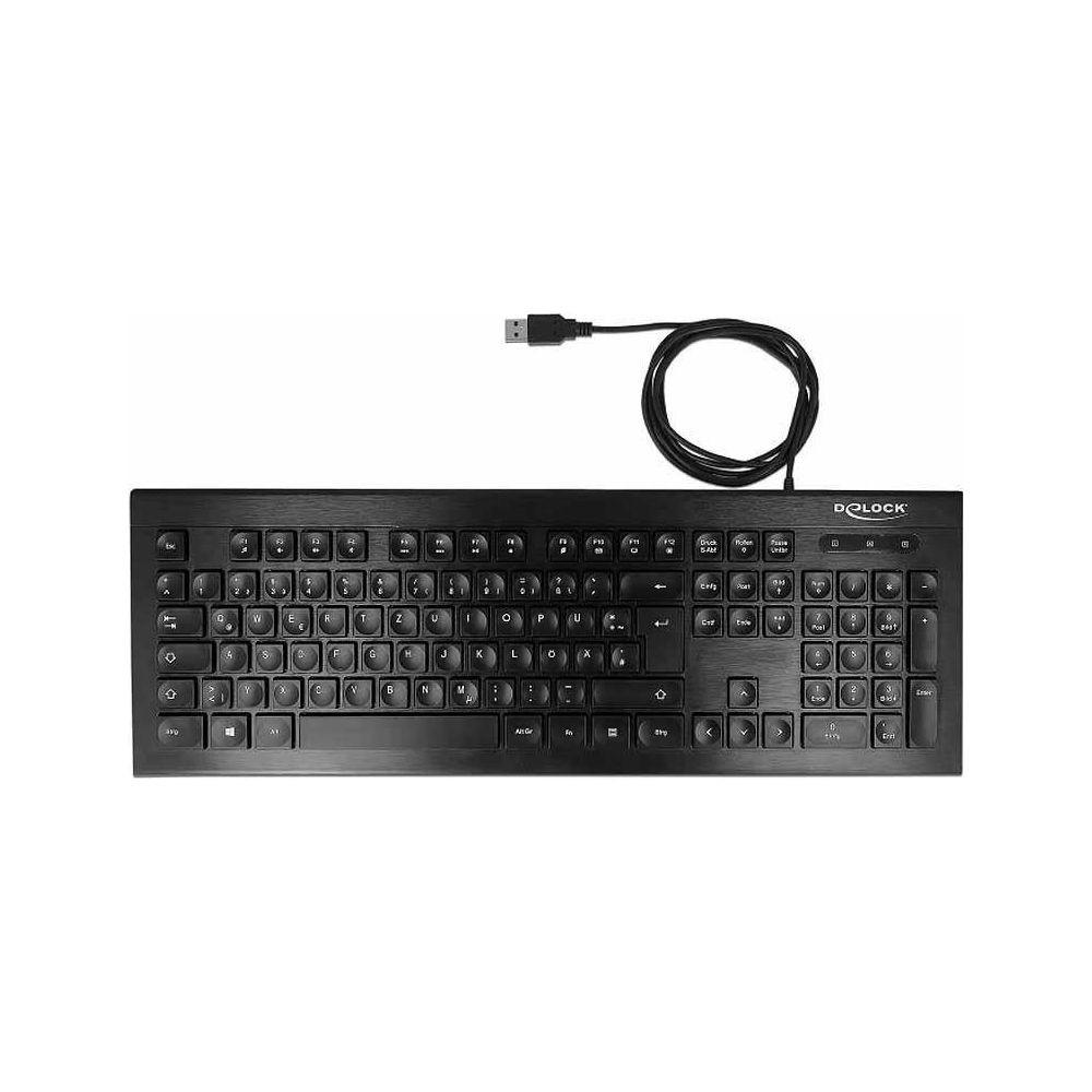 DeLock TASTATUR 12672 USB WATER DROP DE-LAYOUT