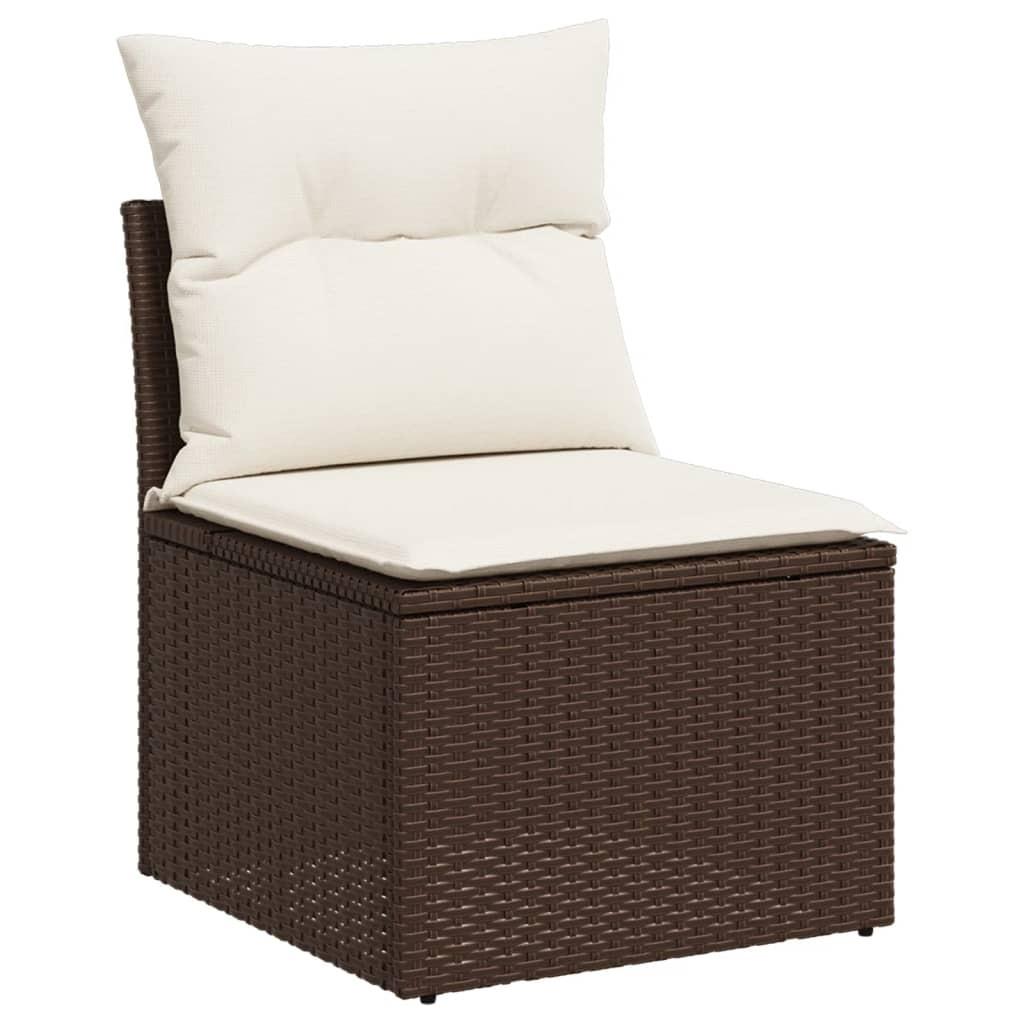 VidaXL Garten sofagarnitur poly-rattan