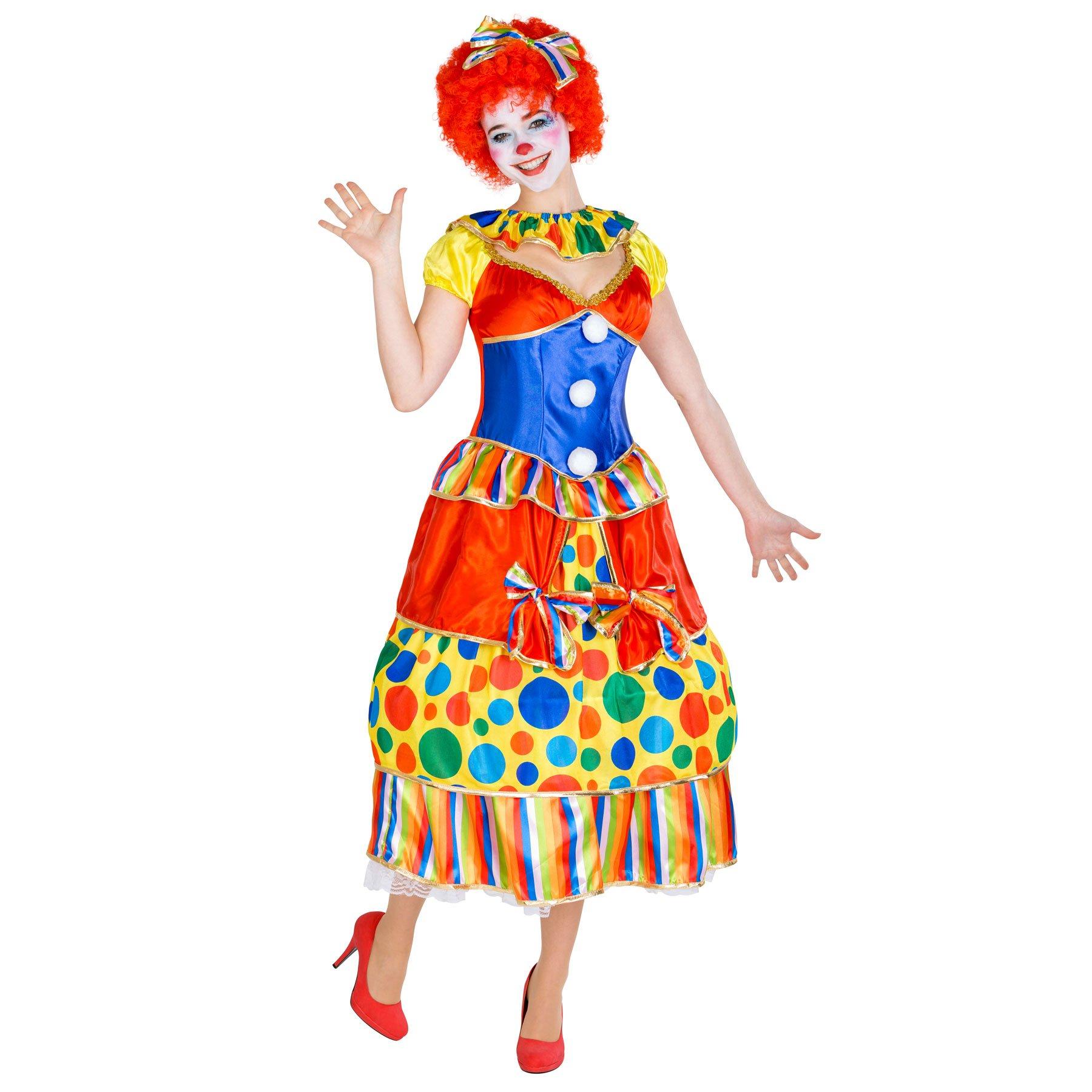 Tectake Frauenkostüm Clown Fridoline