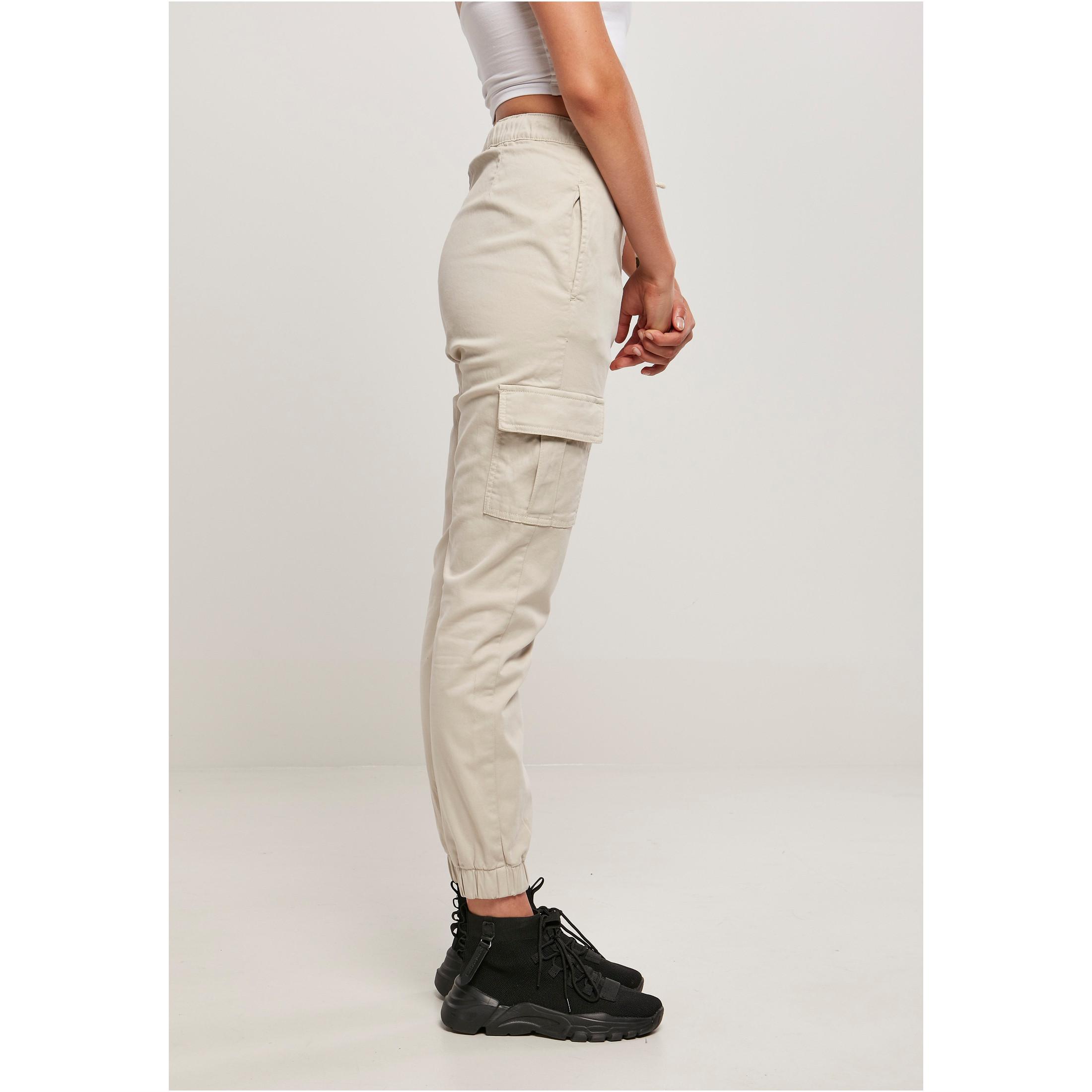 URBAN CLASSICS Bequeme High Waist Cargo Jogginghose