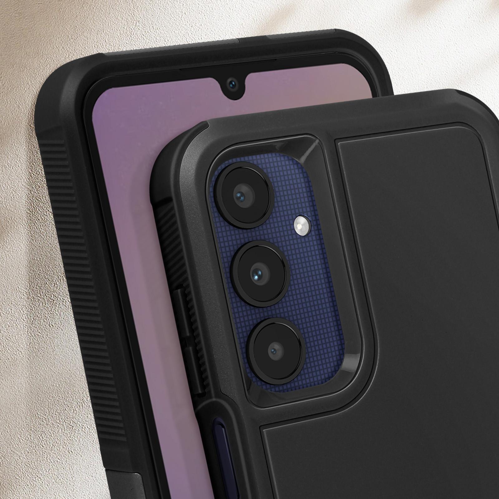 Avizar Stoßfeste Hülle Samsung A25 5G Schwarz