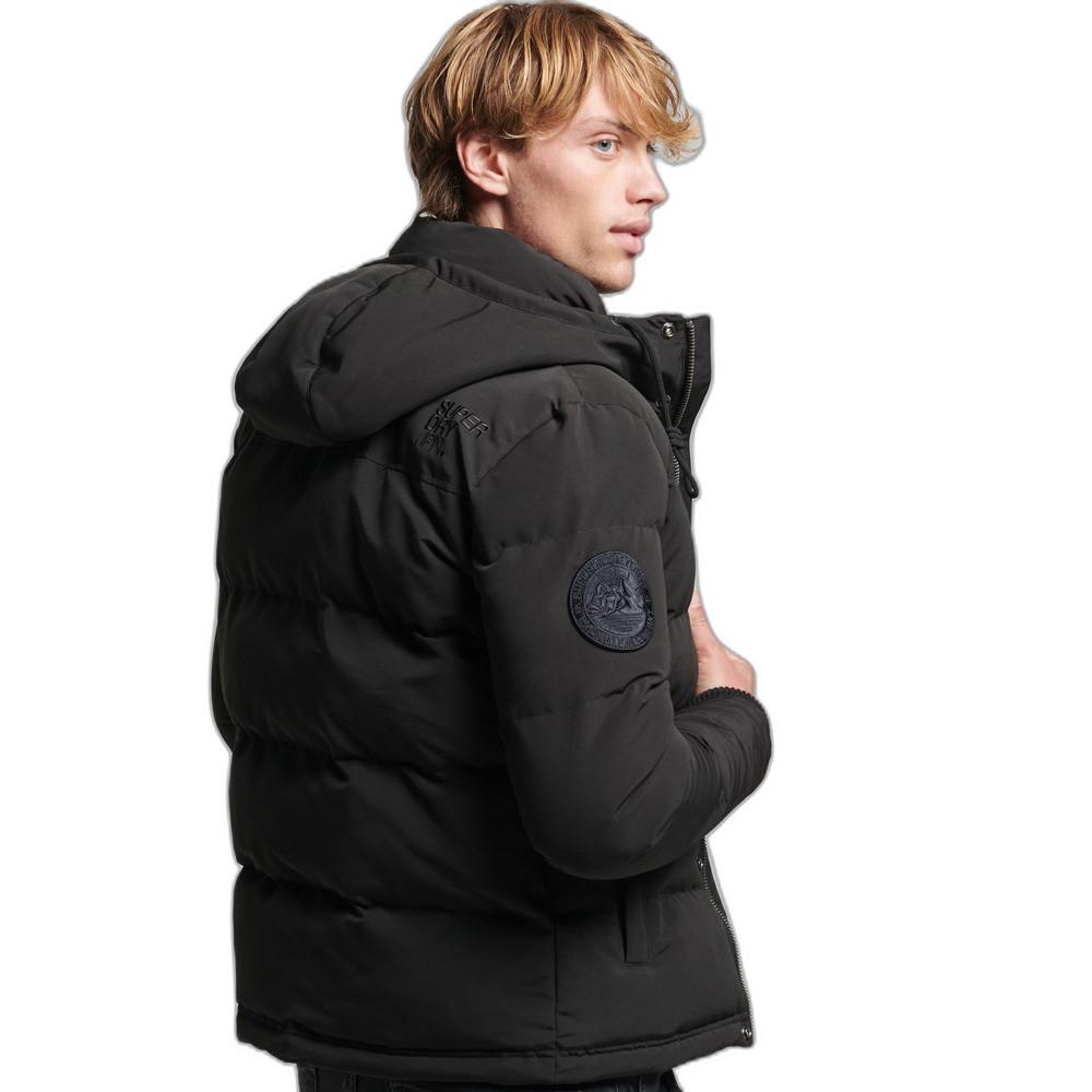 Superdry daunenjacke mit kapuze everest