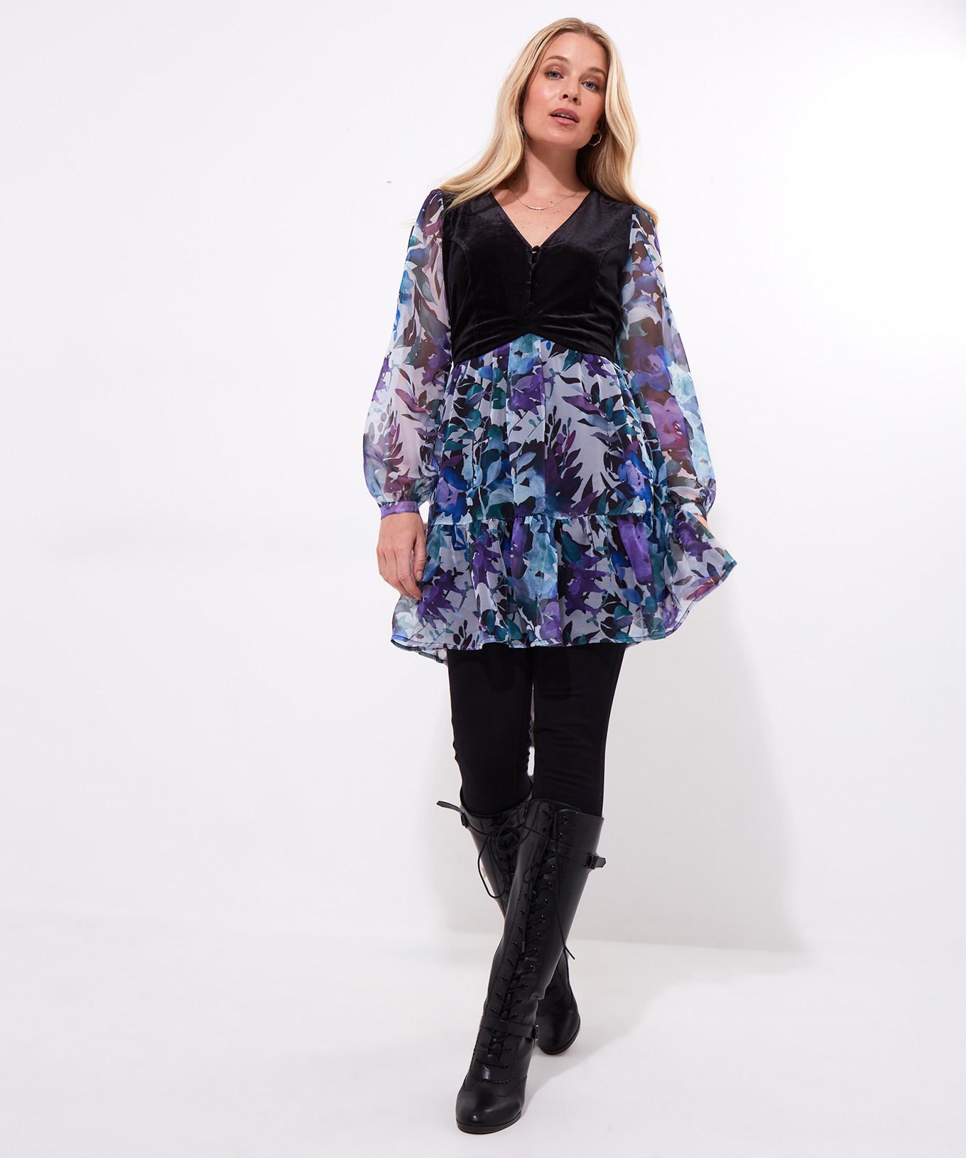 Joe Browns Boho Tunikakleid mit gestuftem Rock