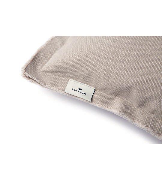 TOM TAILOR Washed Fringes Kissenbezug