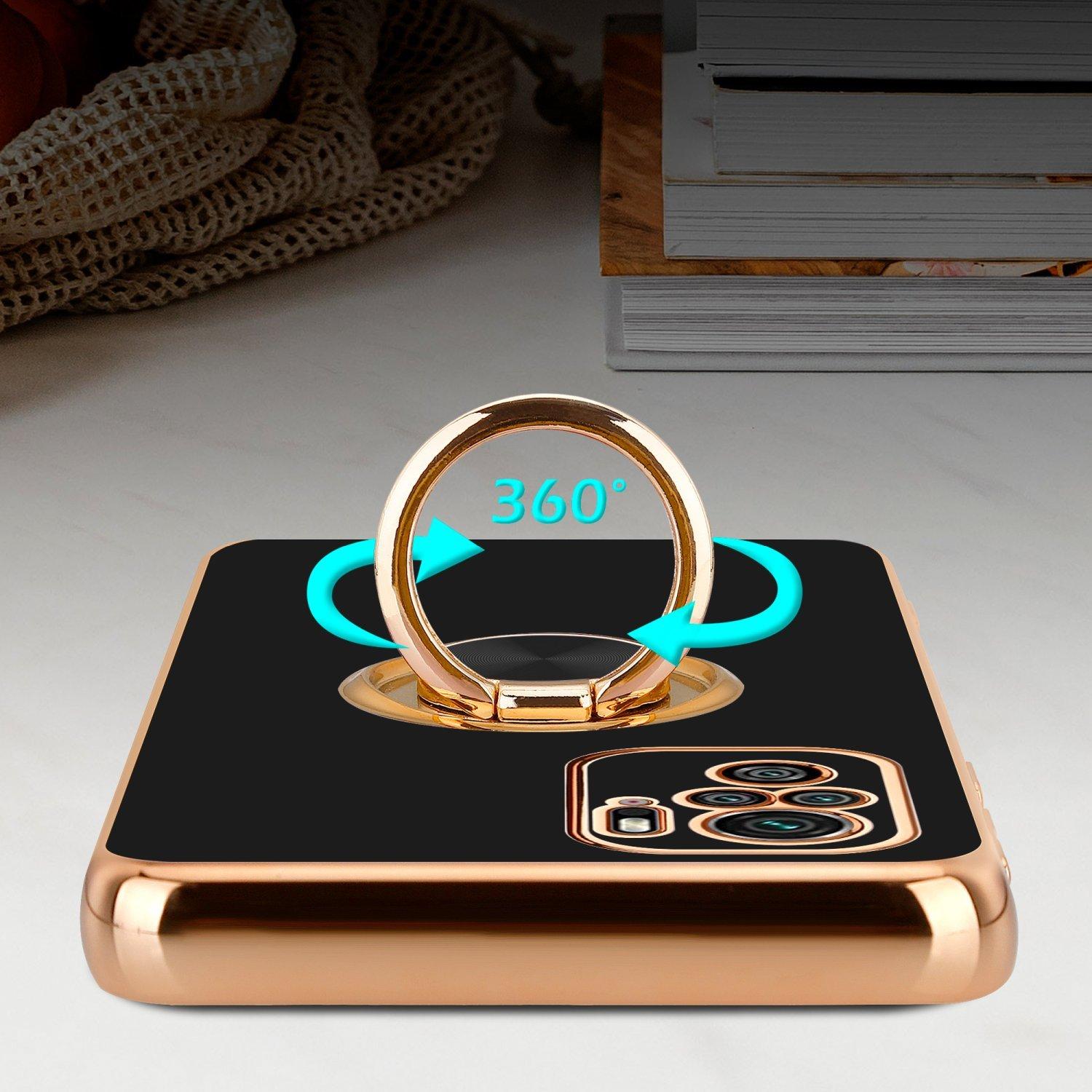 Cadorabo Hülle für Xiaomi RedMi NOTE 10 4G RedMi NOTE 11 4G mit Ring - Schutzhülle