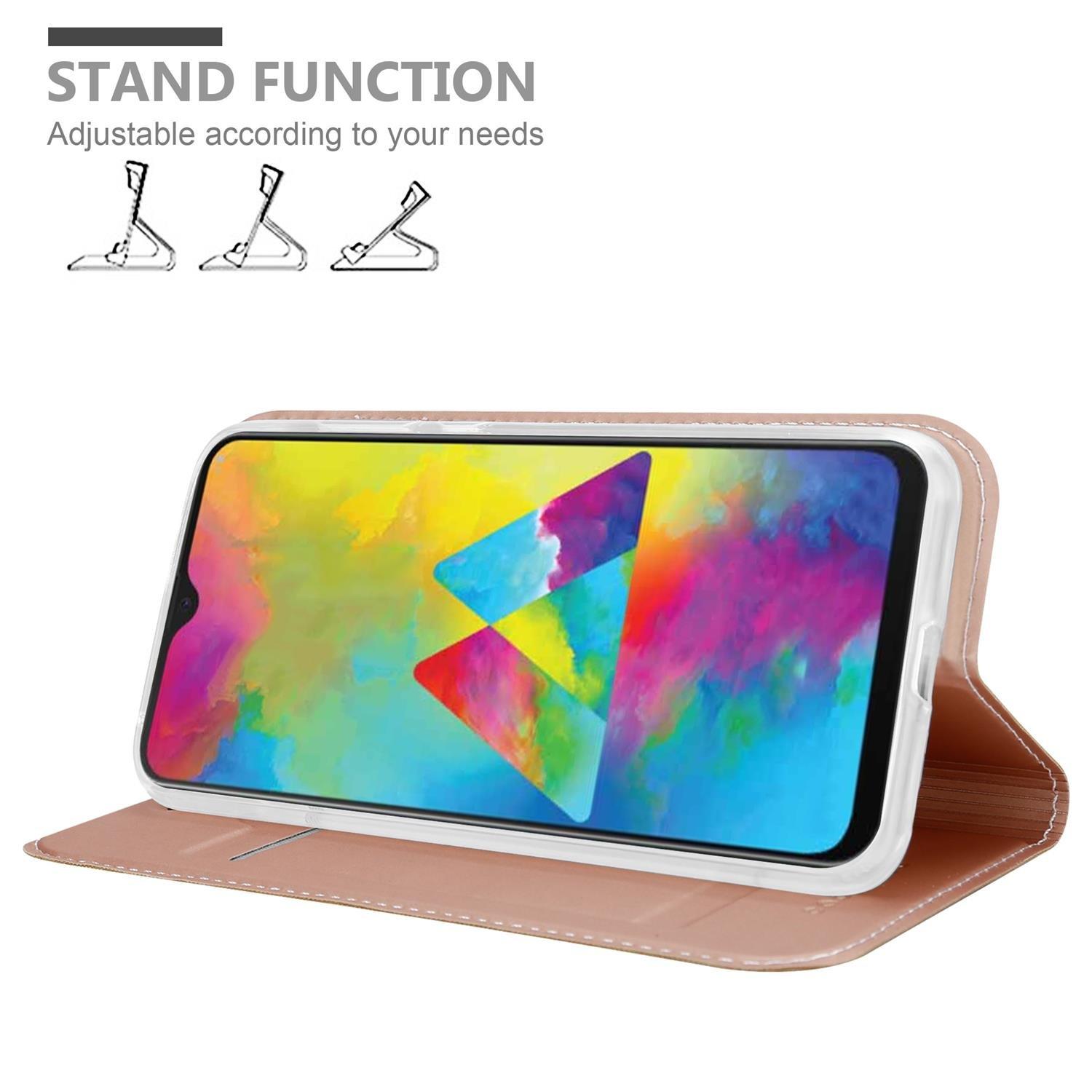 Cadorabo Hülle für Samsung Galaxy M21 / M30s Magnetverschluss, Kartenfach