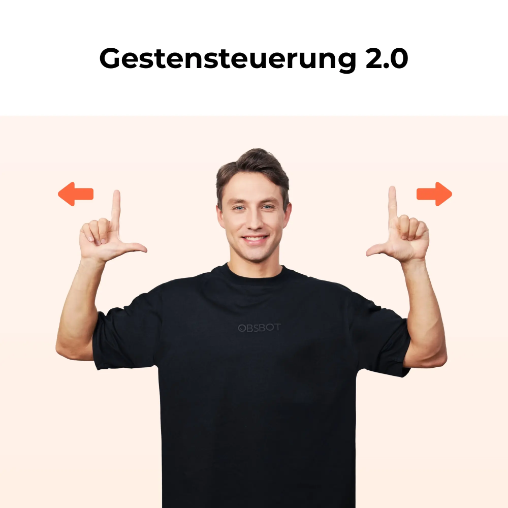 Obsbot Tiny 2 Lite AI-gesteuerte 4K PTZ Webcam