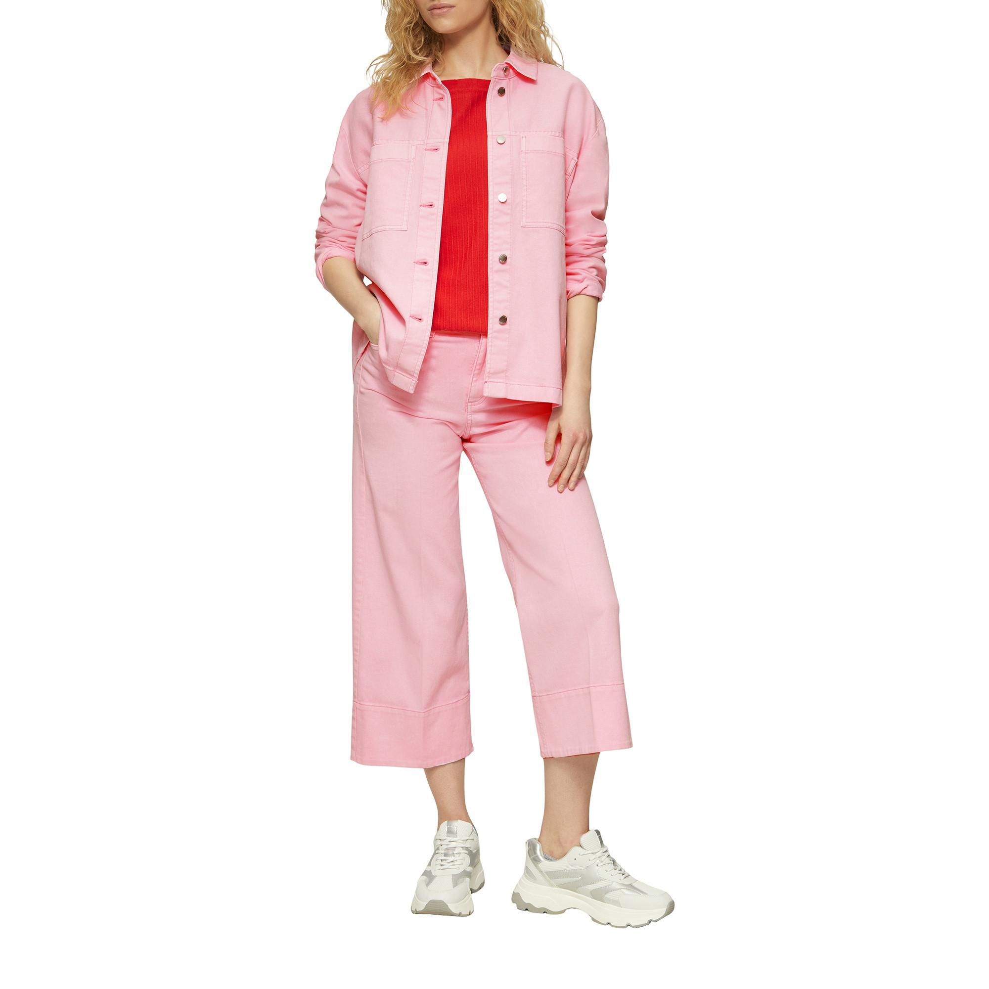 S. Oliver Red Label High Waist Wide Leg Culotte Jeans