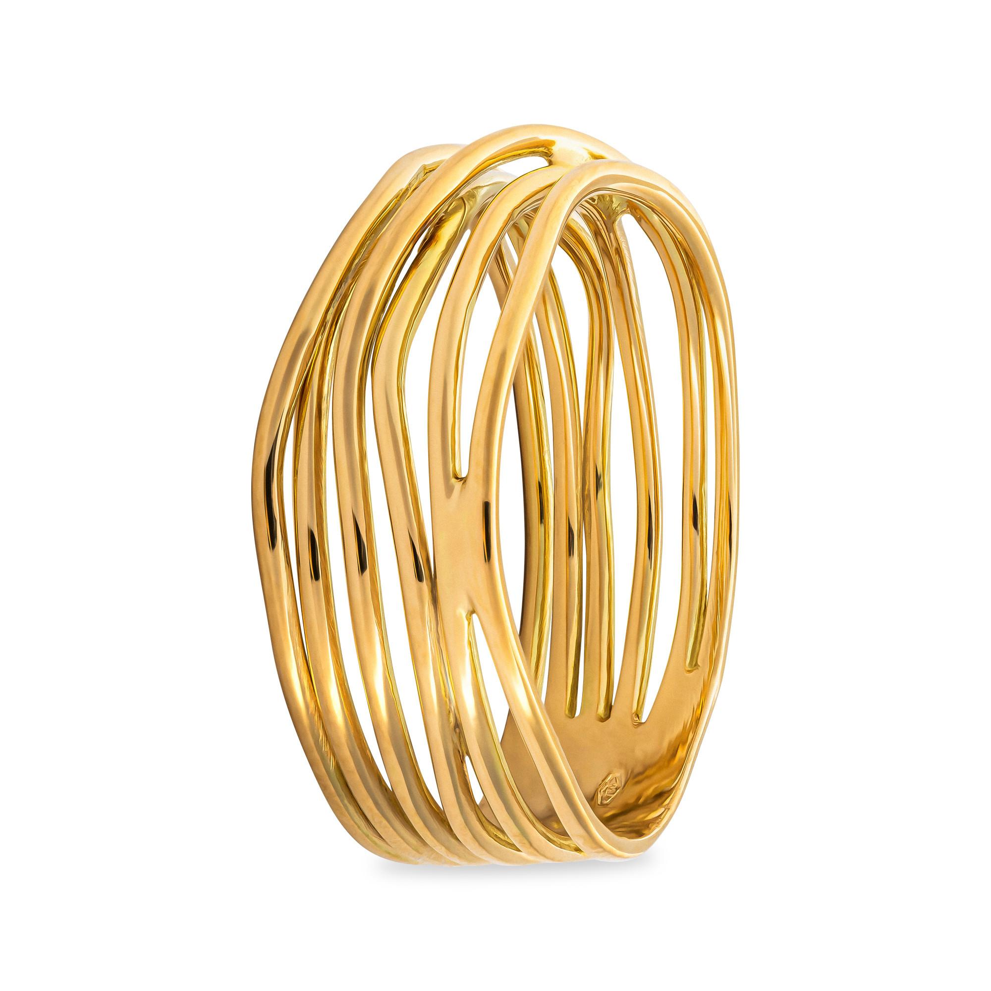 L' Atelier Gold 18 Karat by Manor Ring