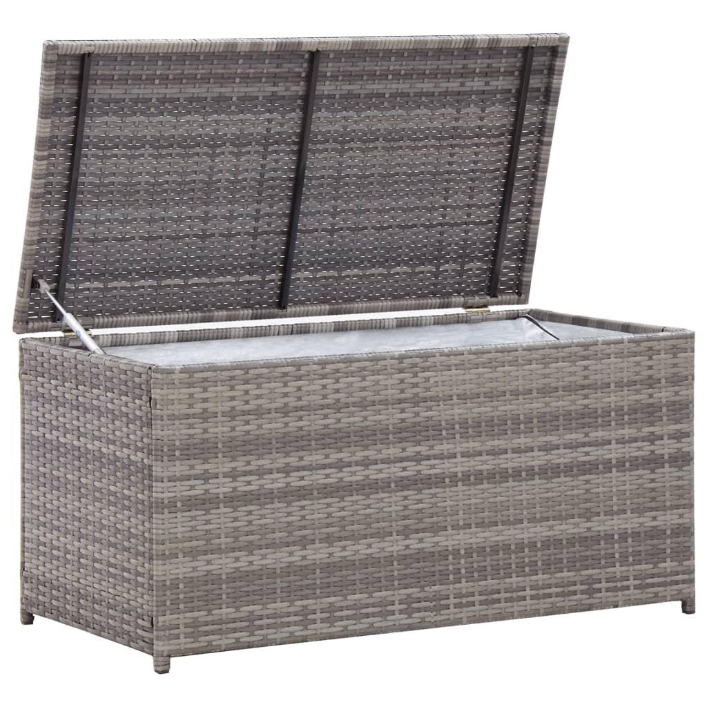 VidaXL Gartenbox poly-rattan