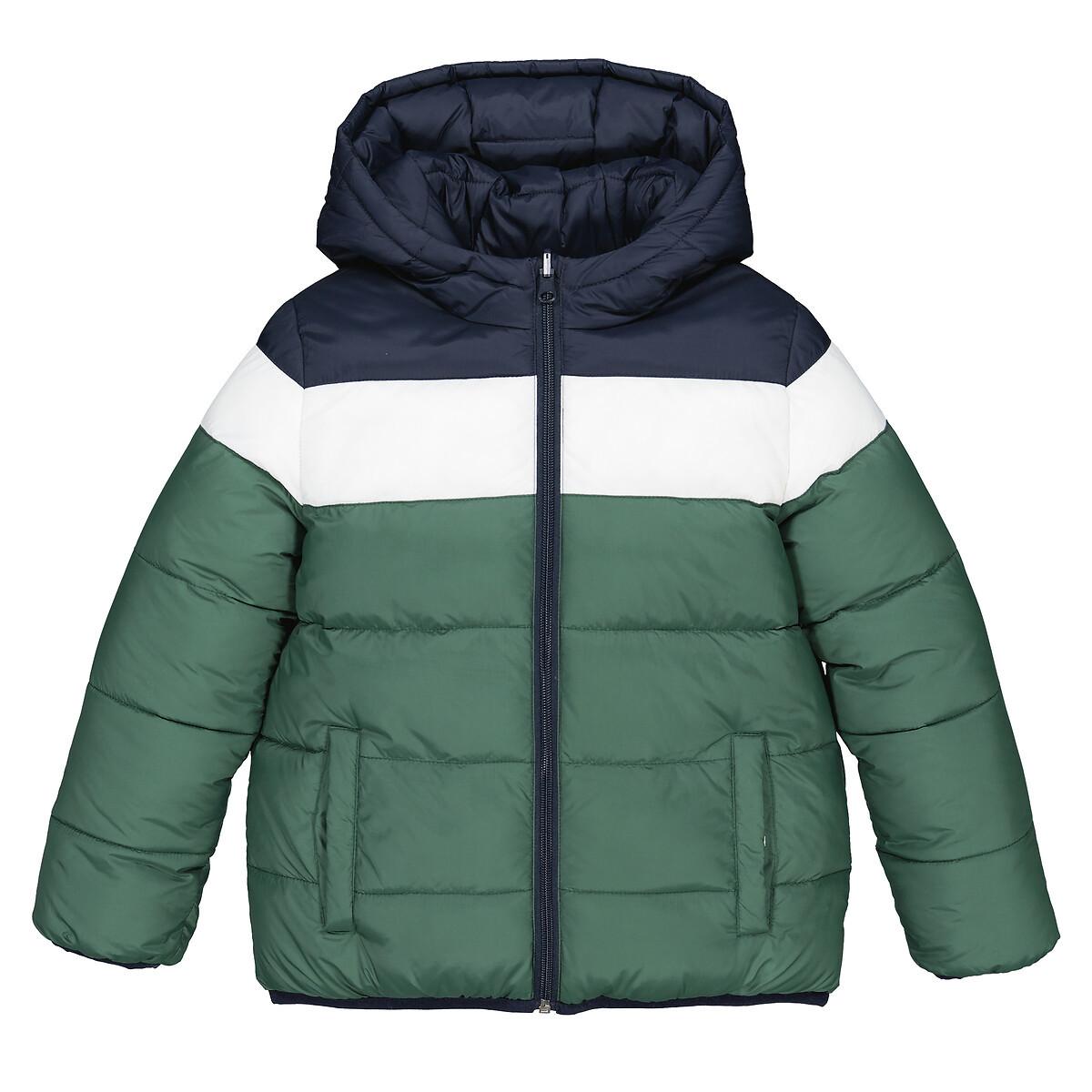 La Redoute Collections Wendbare Winter-Steppjacke mit Kapuze
