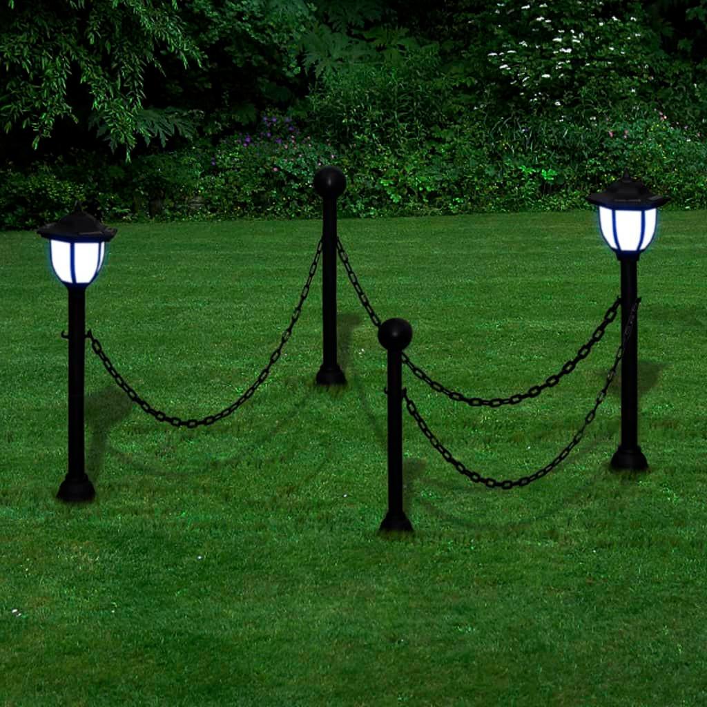 VidaXL Gartenlampe plastik