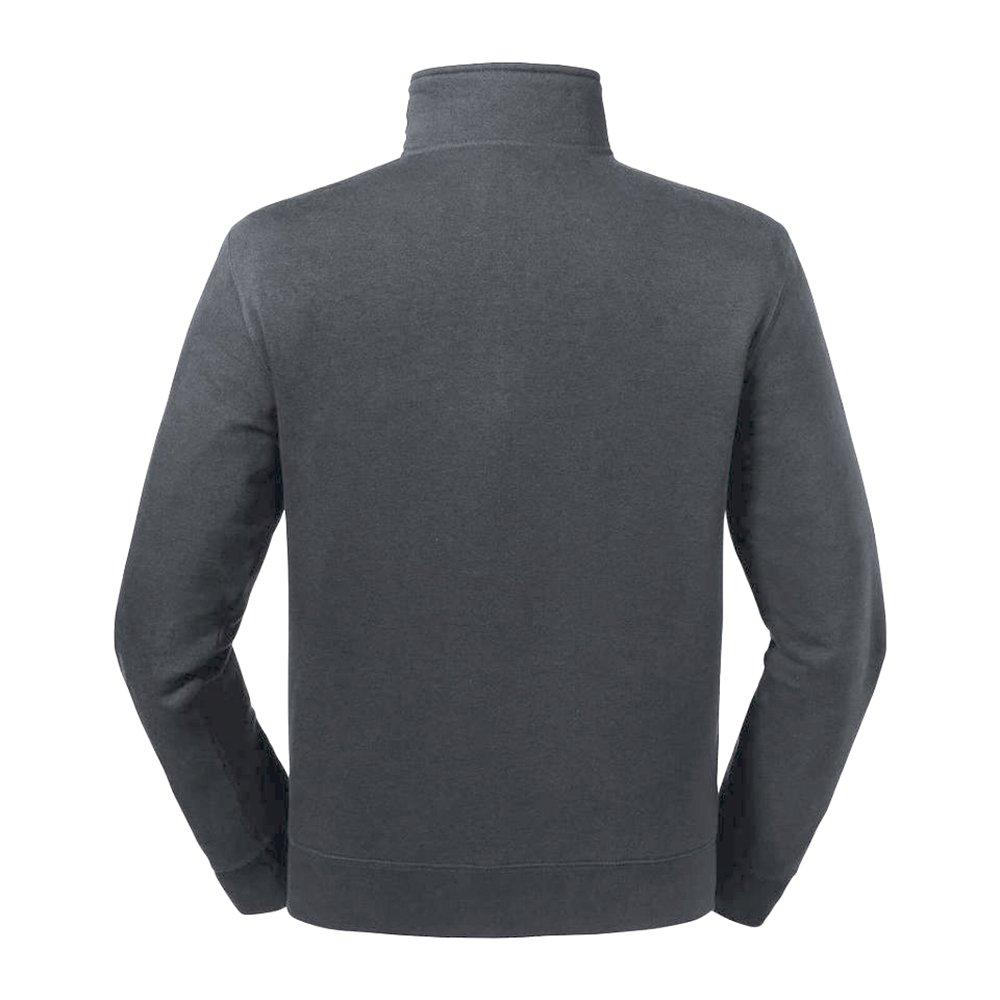 Russell Authentic Sweatshirt mit kurzem Reißverschluss