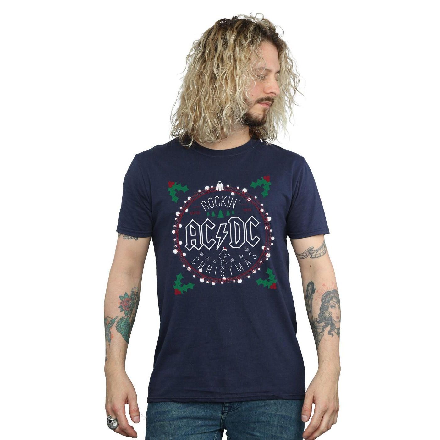 AC/DC ACDC Rockin Christmas T-Shirt