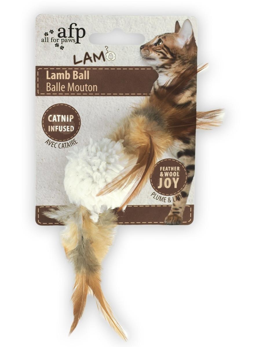 afp AFP Lammwoll-Lammball mit Vogelgeräusch, Katzenminze
