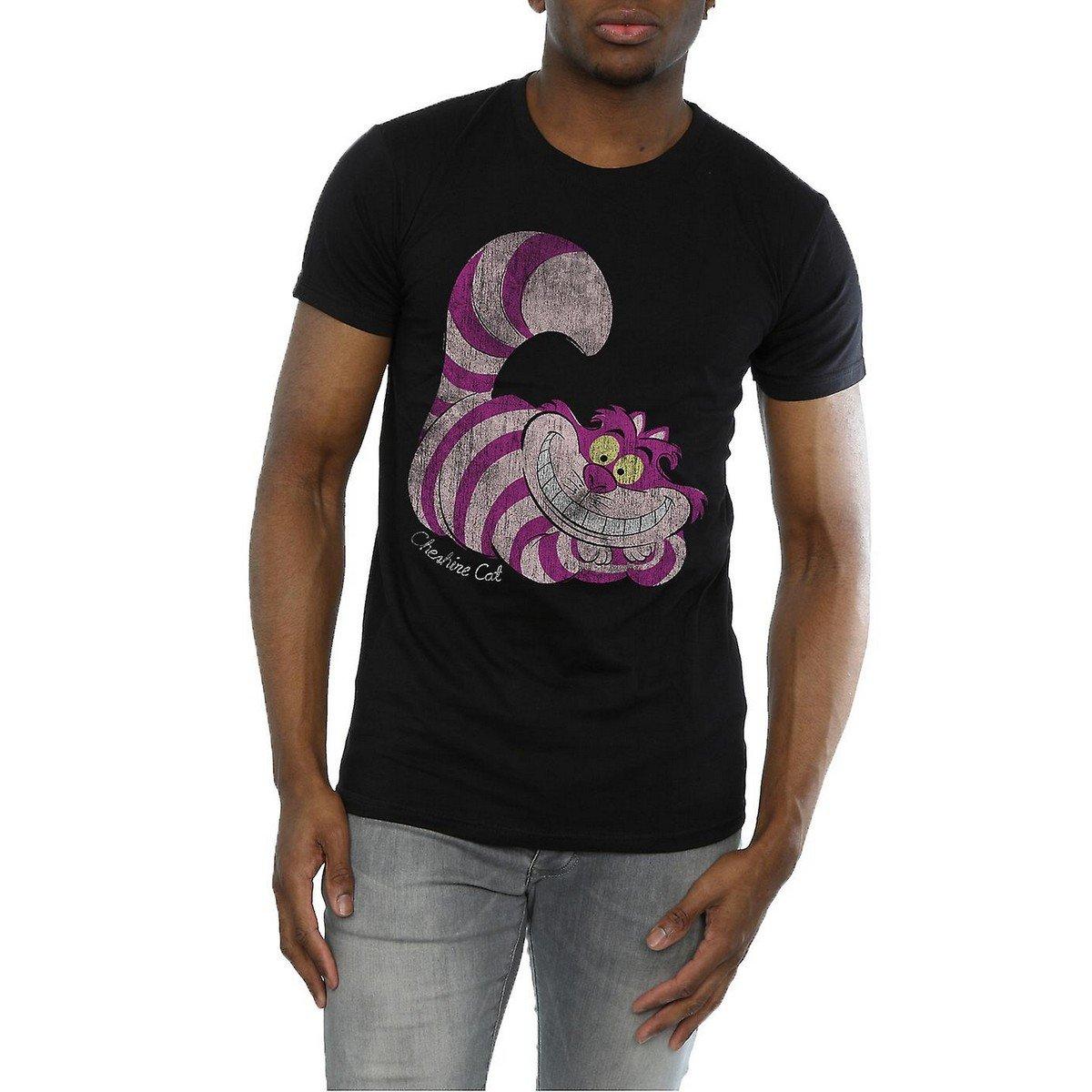 Alice in Wonderland Cheshire Cat Grafikdruck T-Shirt