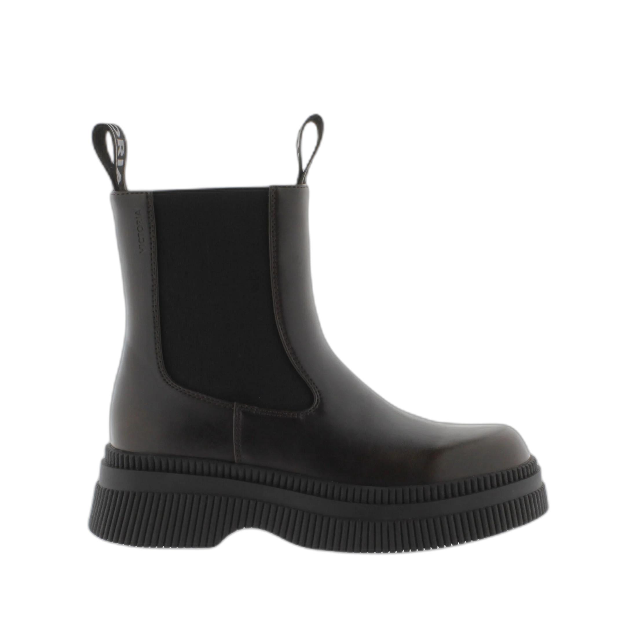 Victoria damen stiefeletten dublin chelsea efecto piel