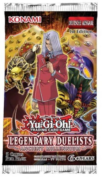 Yu-Gi-Oh! Legendary Duelist: Ancient Millennium Booster Display - 1. Auflage - DE