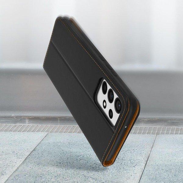 Avizar Samsung A52 /A52s Kunstlederetui Schwarz