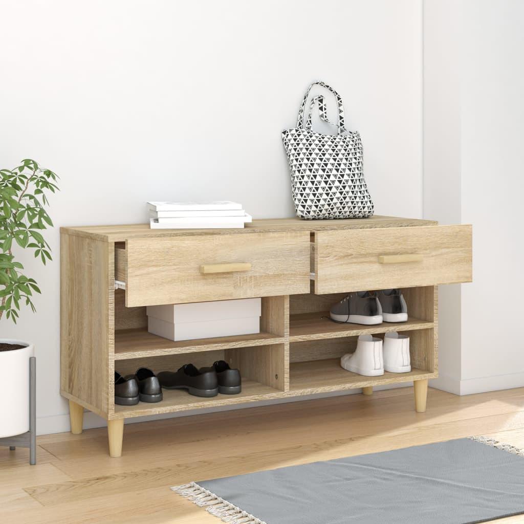 VidaXL Schuhschrank holzwerkstoff