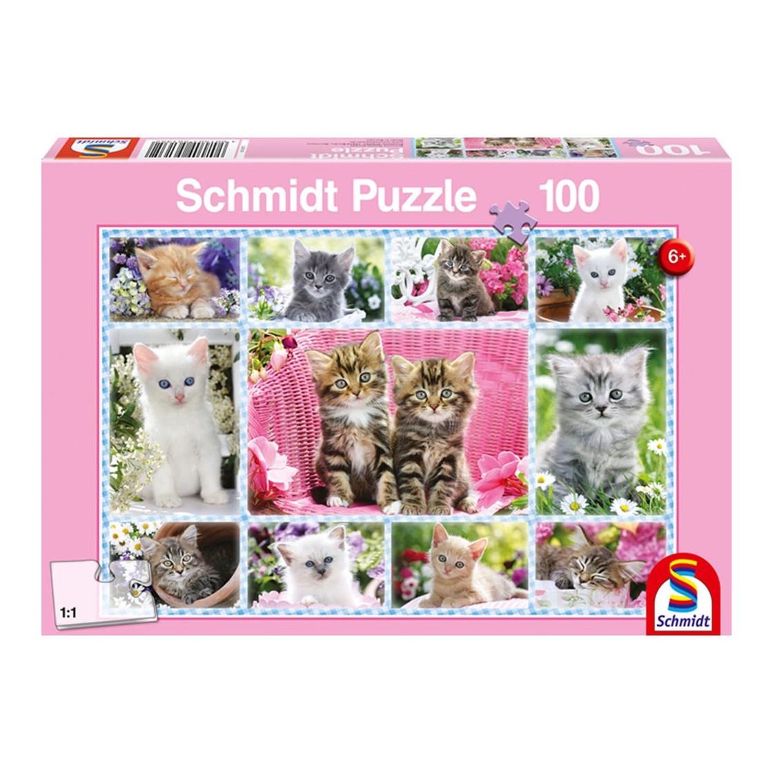 Schmidt Puzzle Katzenbabies (100Teile)