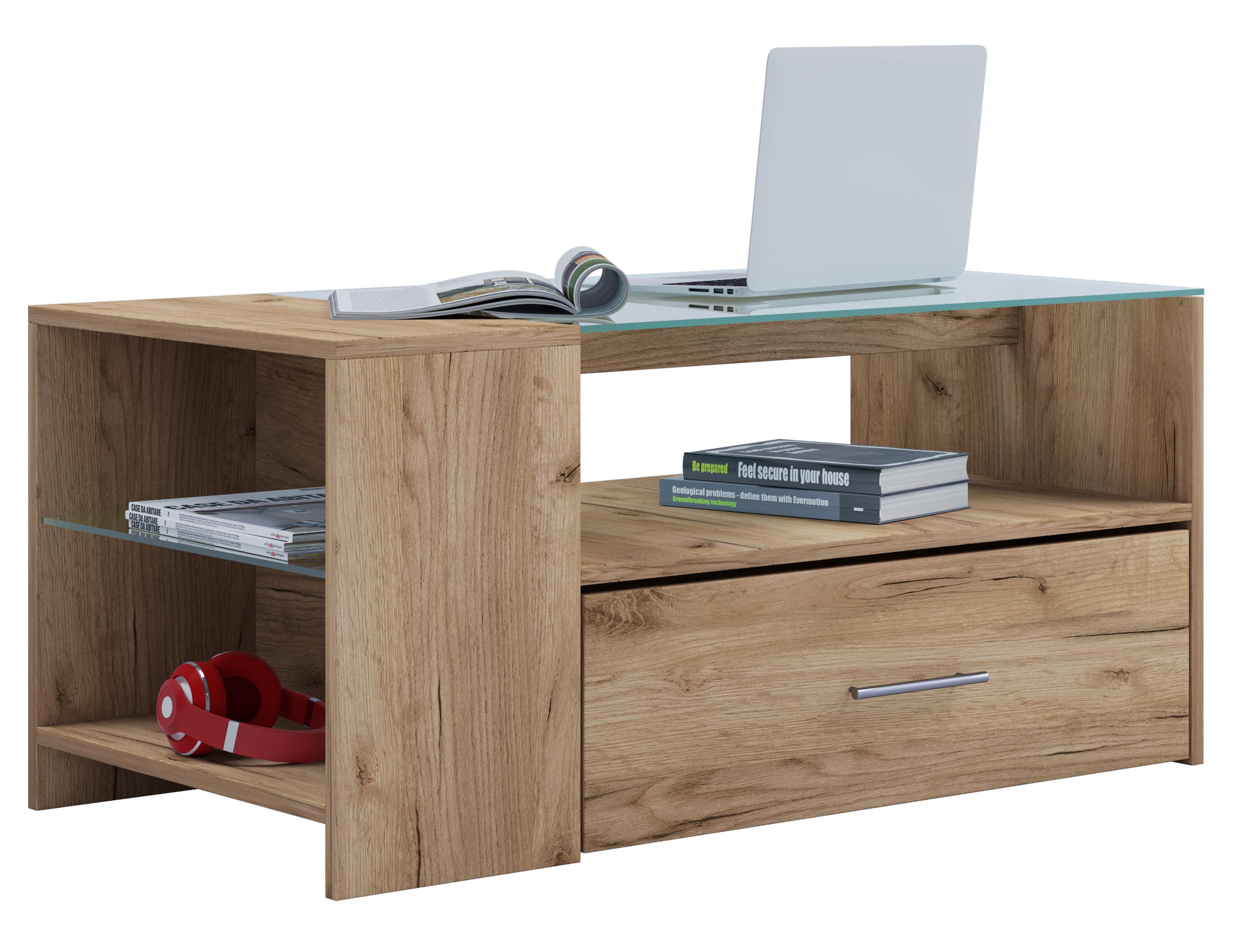 VCM Holz Couchtisch Tindala