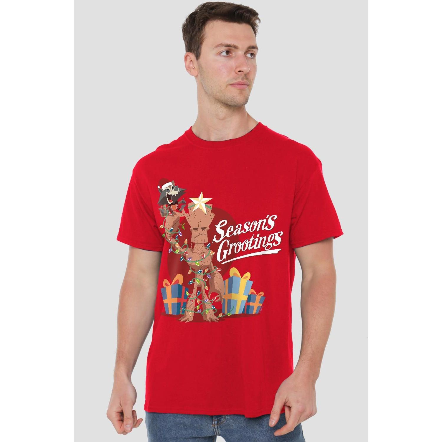 Guardians Of The Galaxy Seasons Grootings T-Shirt