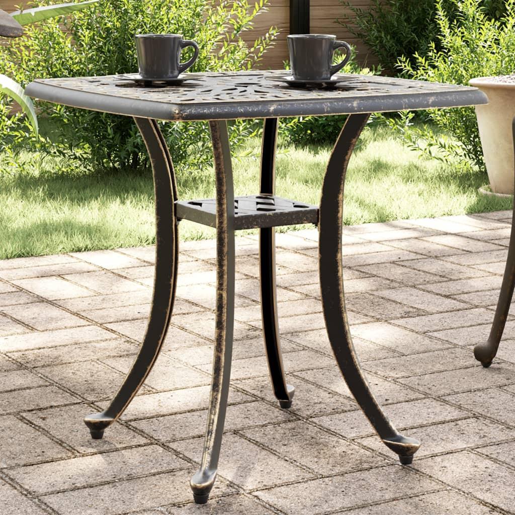 VidaXL Gartentisch aluminium
