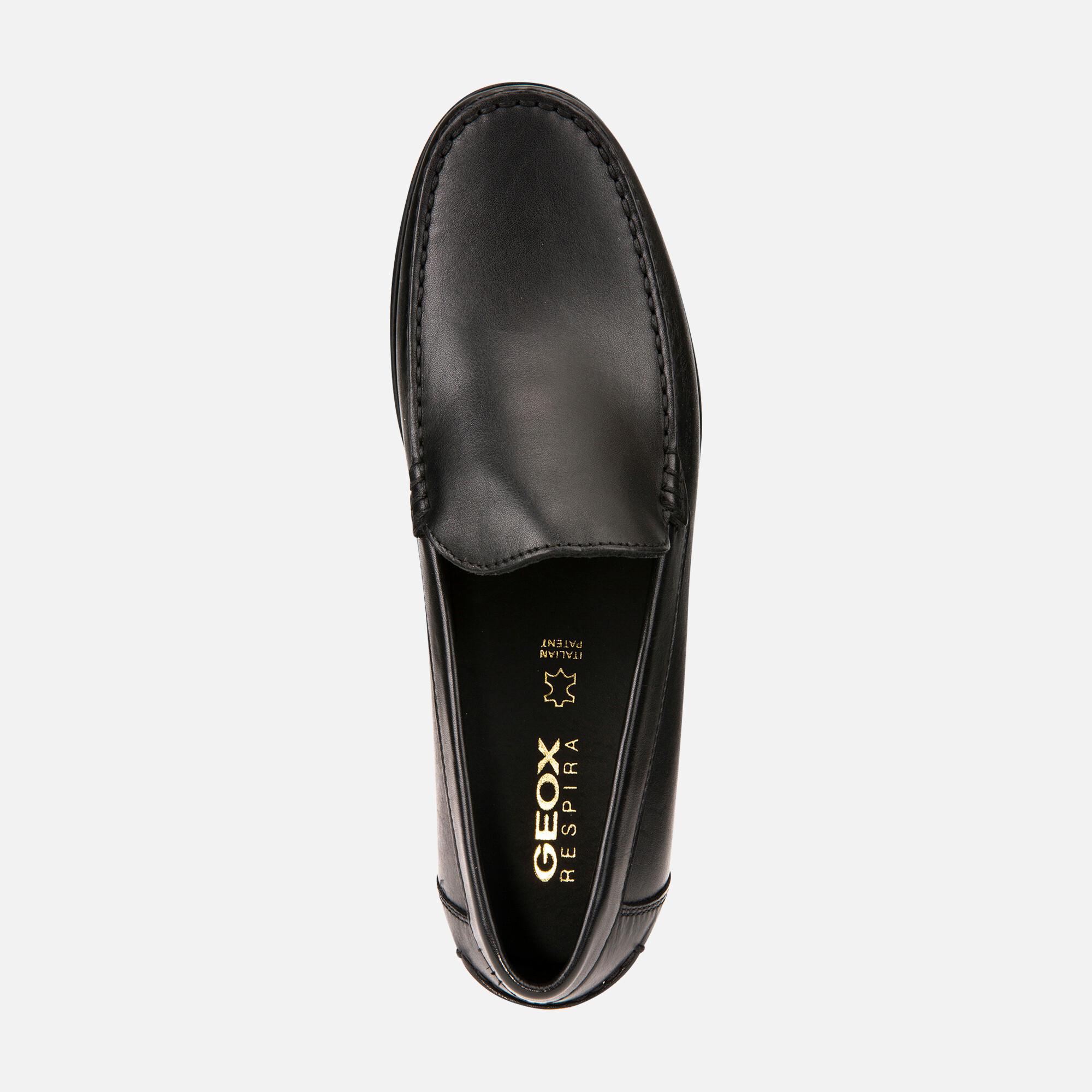 GEOX mokassins new damon smooth leather