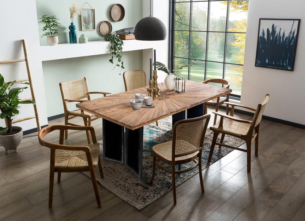 mutoni Esstisch Honeyfield Teak natur 160x90