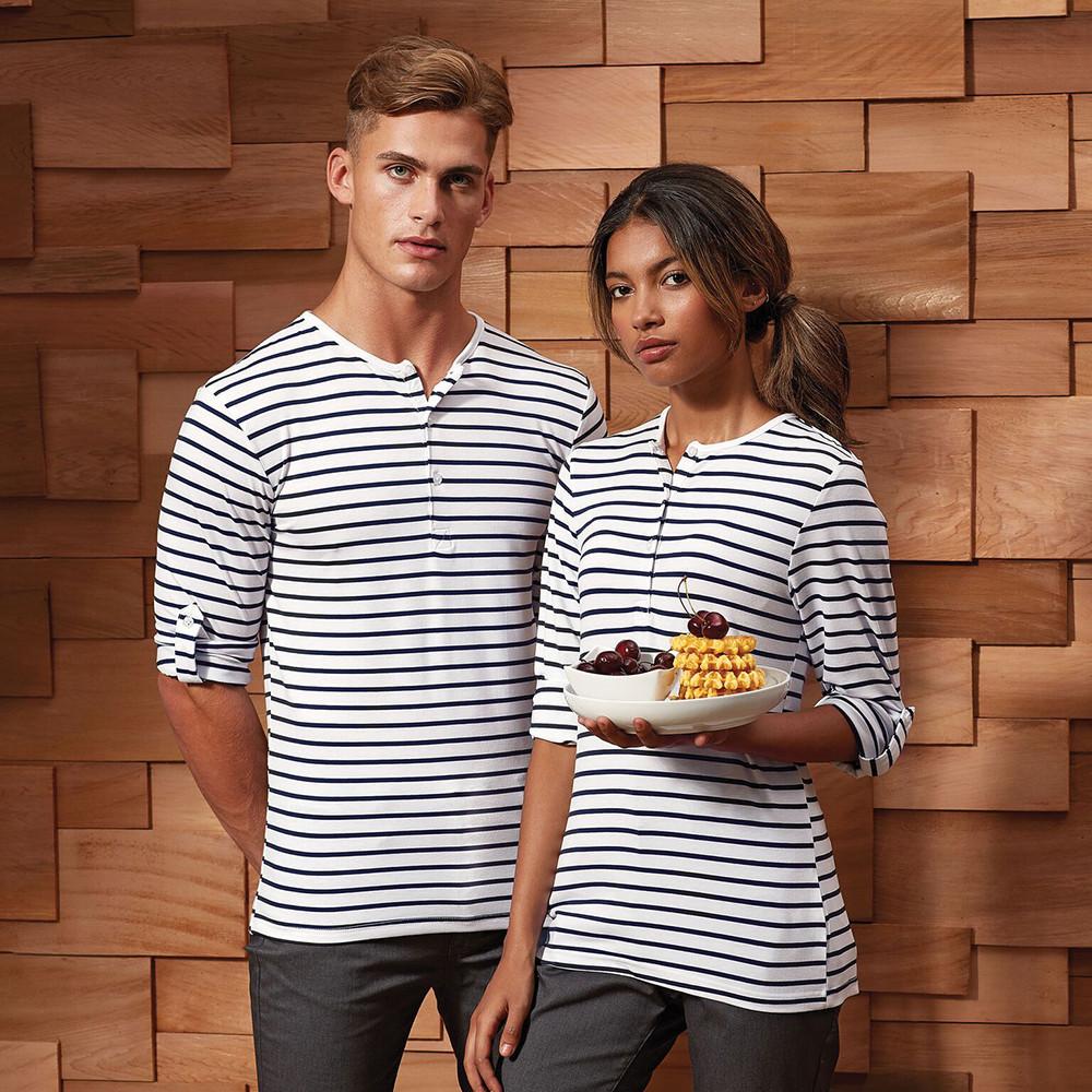 PREMIER Long John Gestreiftes Langarm-T-Shirt