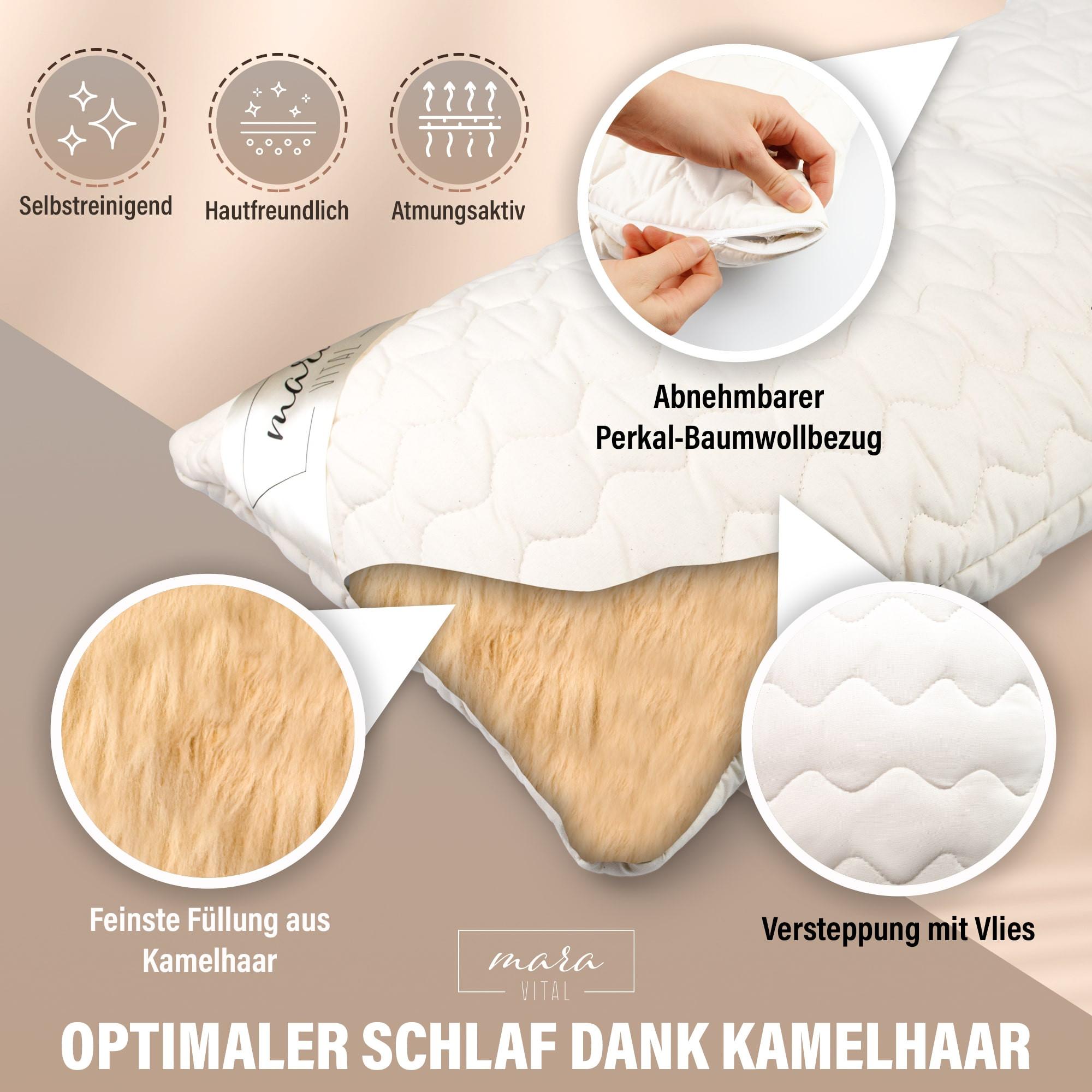 Mara Vital Kamelhaarkissen Bio
