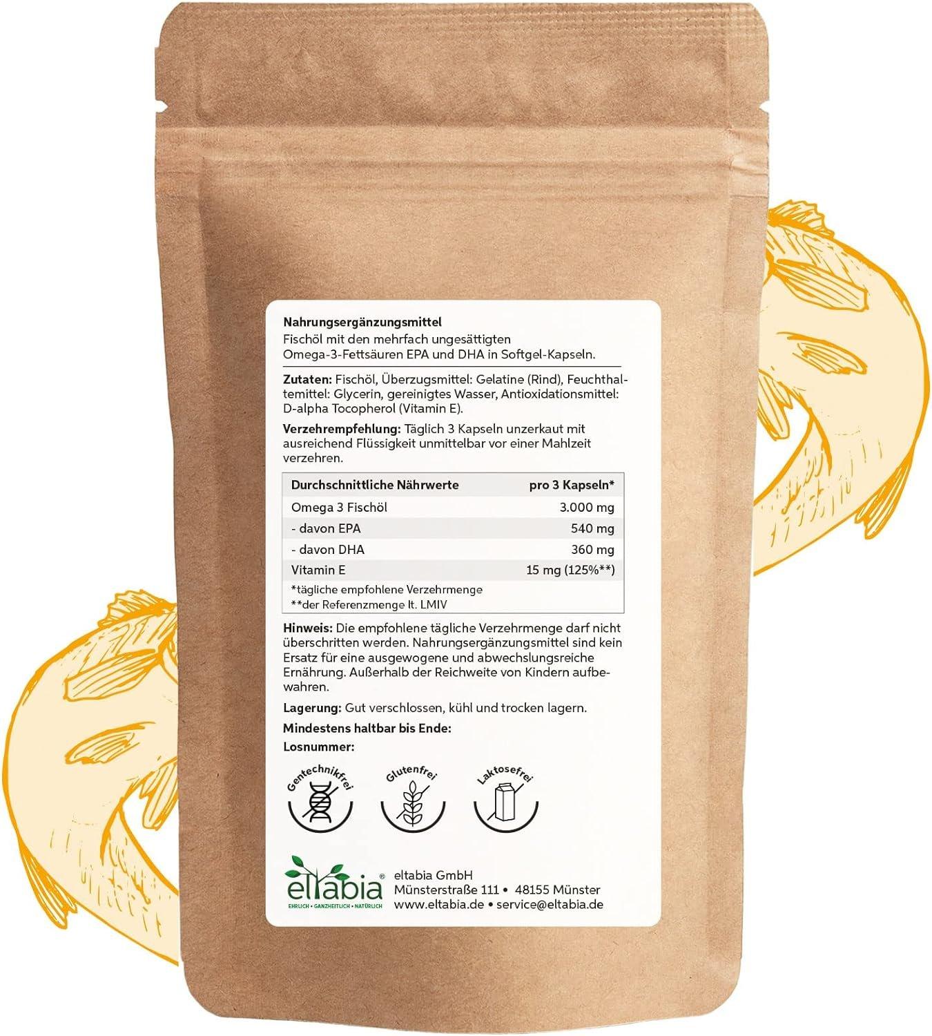 Eltabia Omega 3 Capsules 1000mg