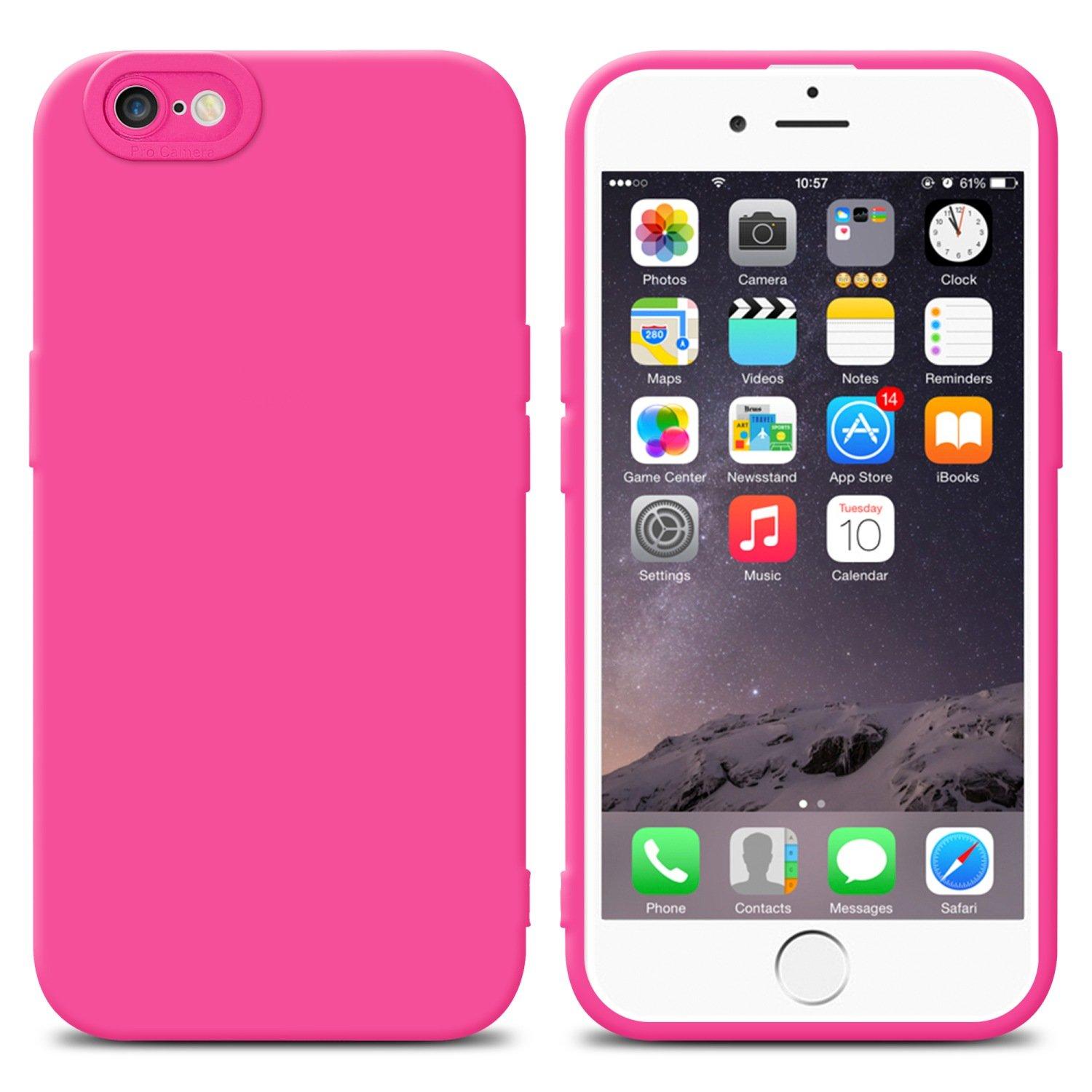 Cadorabo Hülle für Apple iPhone 6 PLUS 6S PLUS TPU Silikon