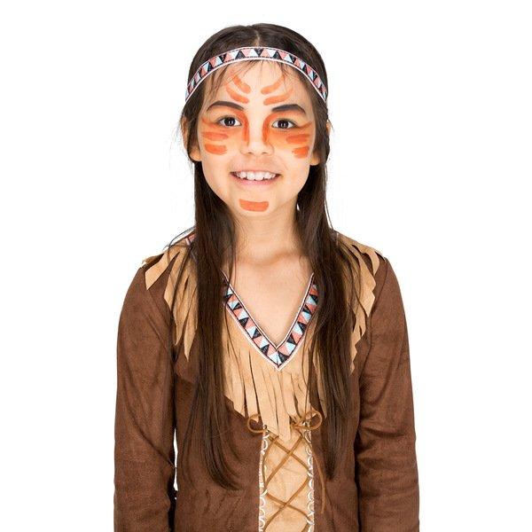 Tectake Mädchenkostüm Indianerprinzessin