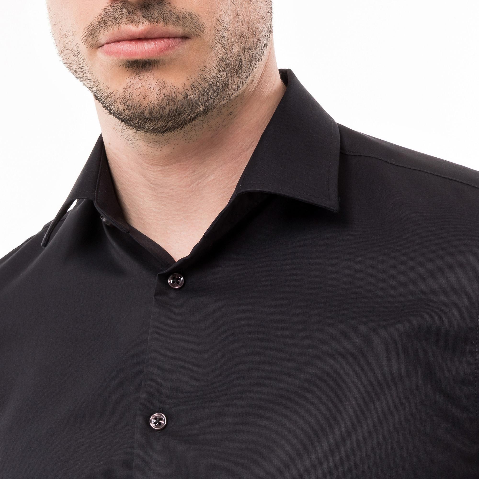 Manor Man Modern Fit Kurzarmhemd